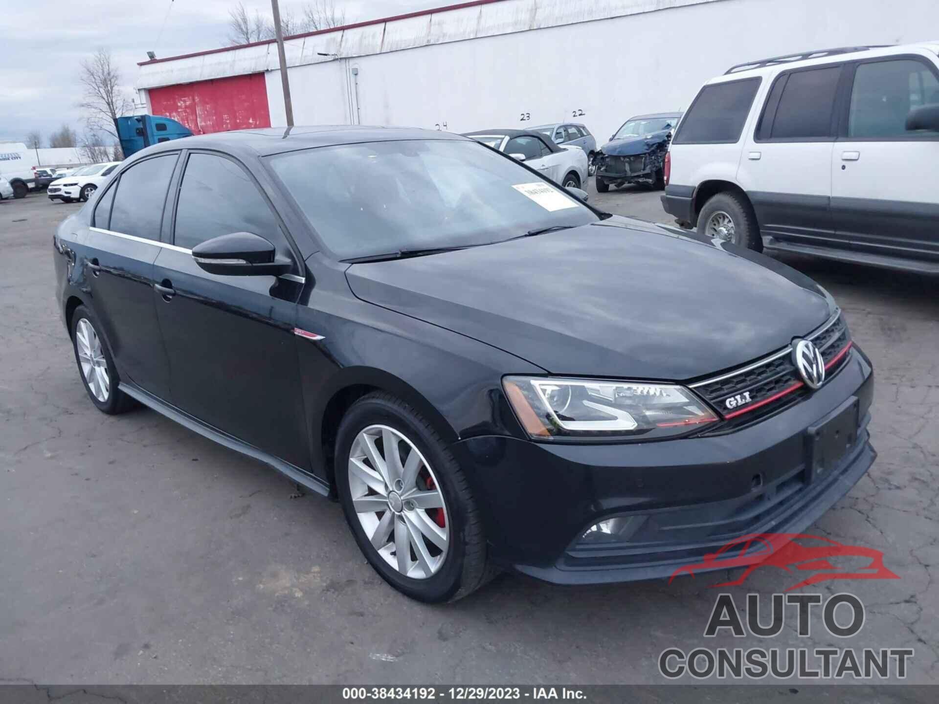 VOLKSWAGEN JETTA 2016 - 3VW4T7AJ6GM233670