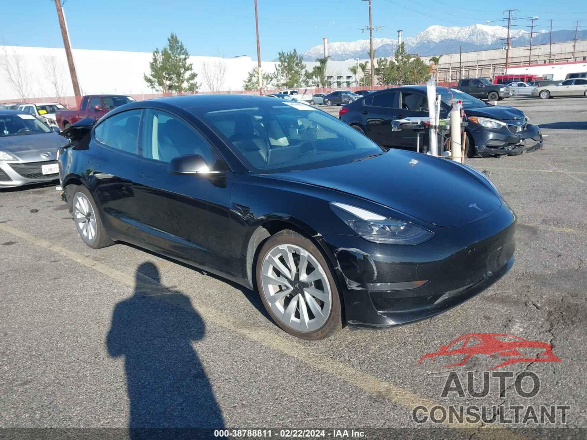 TESLA MODEL 3 2022 - 5YJ3E1EA2NF142929