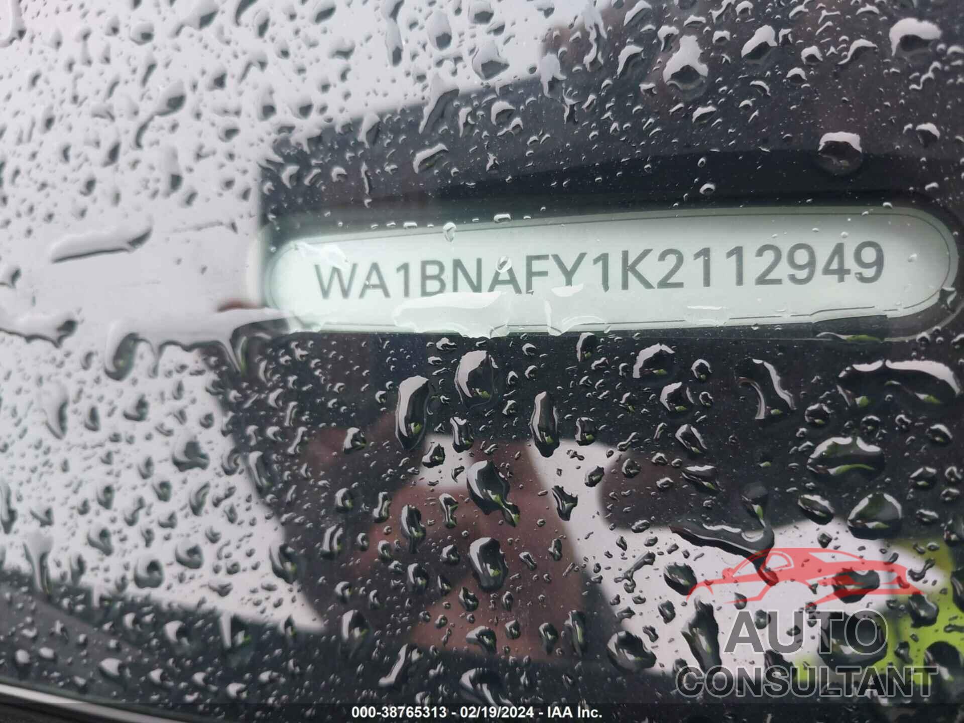 AUDI Q5 2019 - WA1BNAFY1K2112949