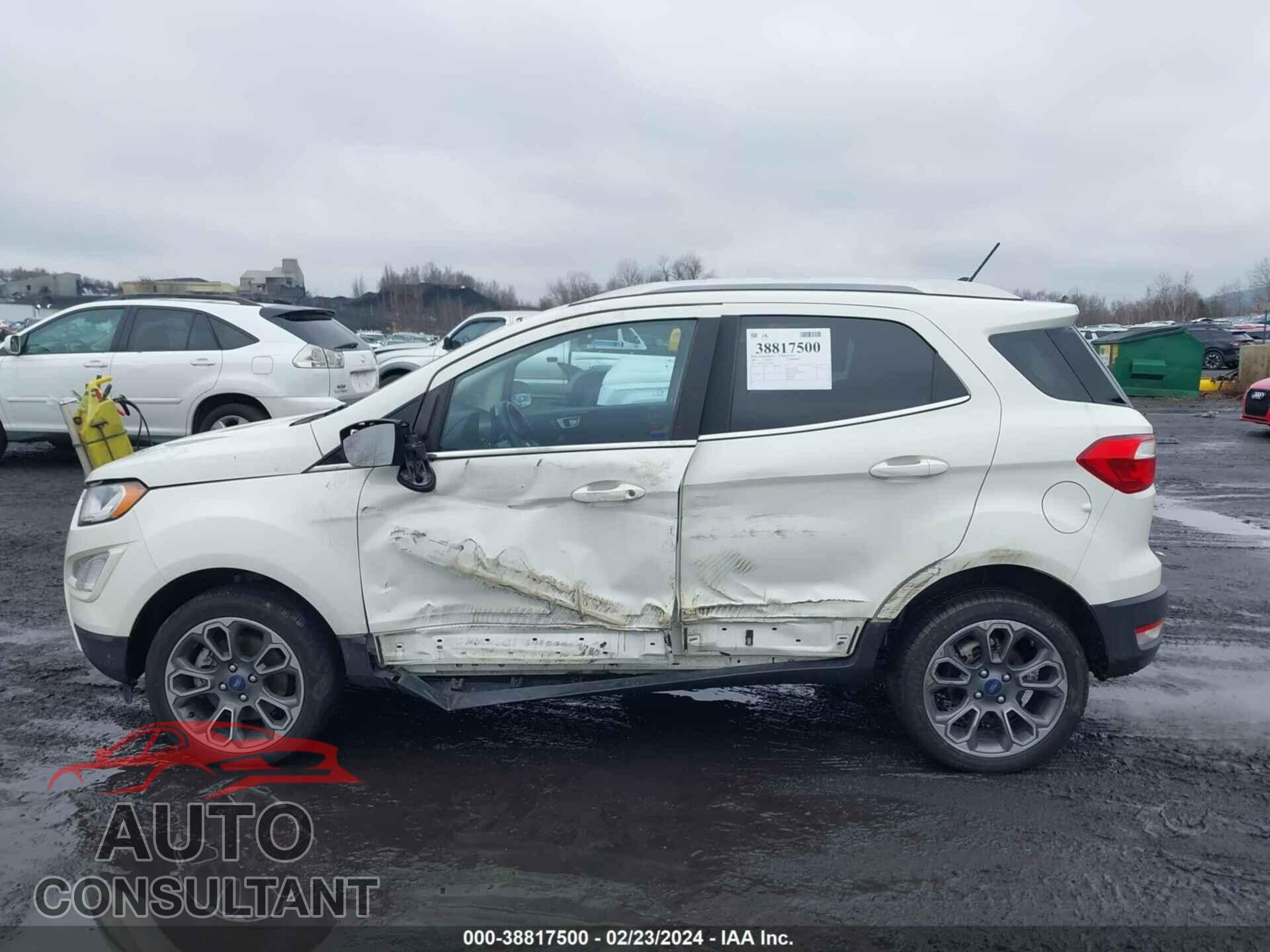 FORD ECOSPORT 2020 - MAJ6S3KL0LC334051