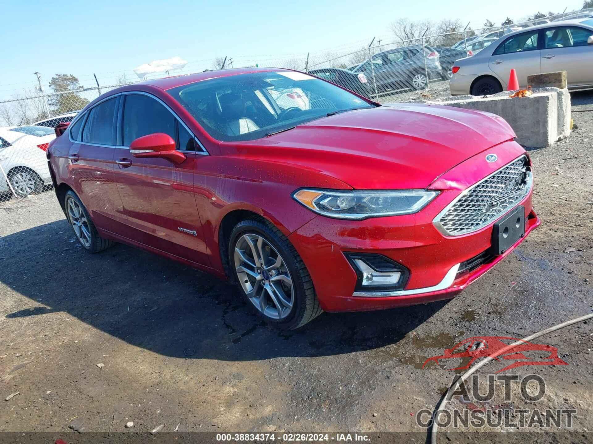 FORD FUSION HYBRID 2019 - 3FA6P0RU1KR241568