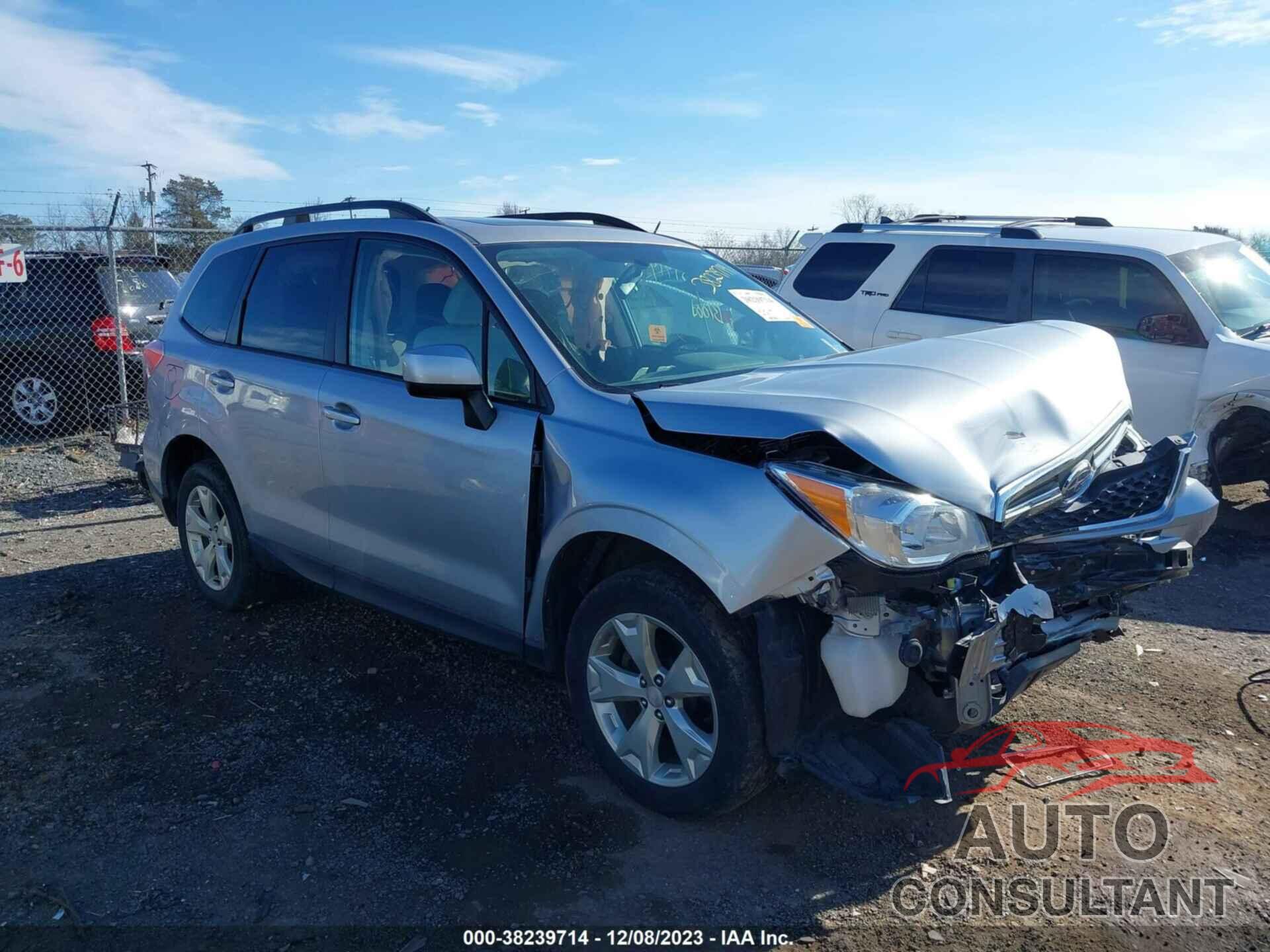 SUBARU FORESTER 2016 - JF2SJADC4GH508632