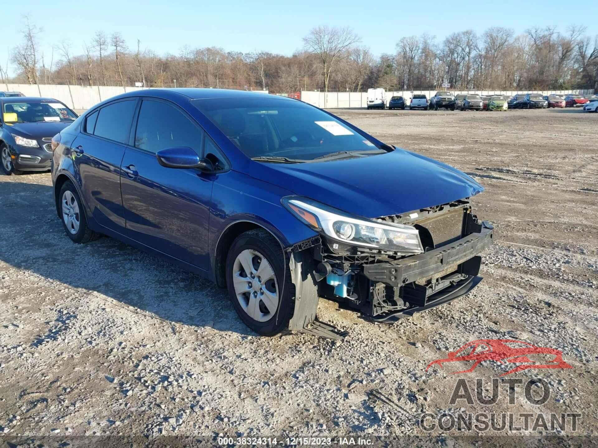 KIA FORTE 2017 - 3KPFK4A71HE141332