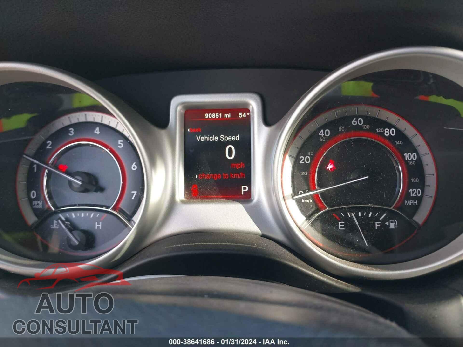 DODGE JOURNEY 2017 - 3C4PDCAB6HT707042