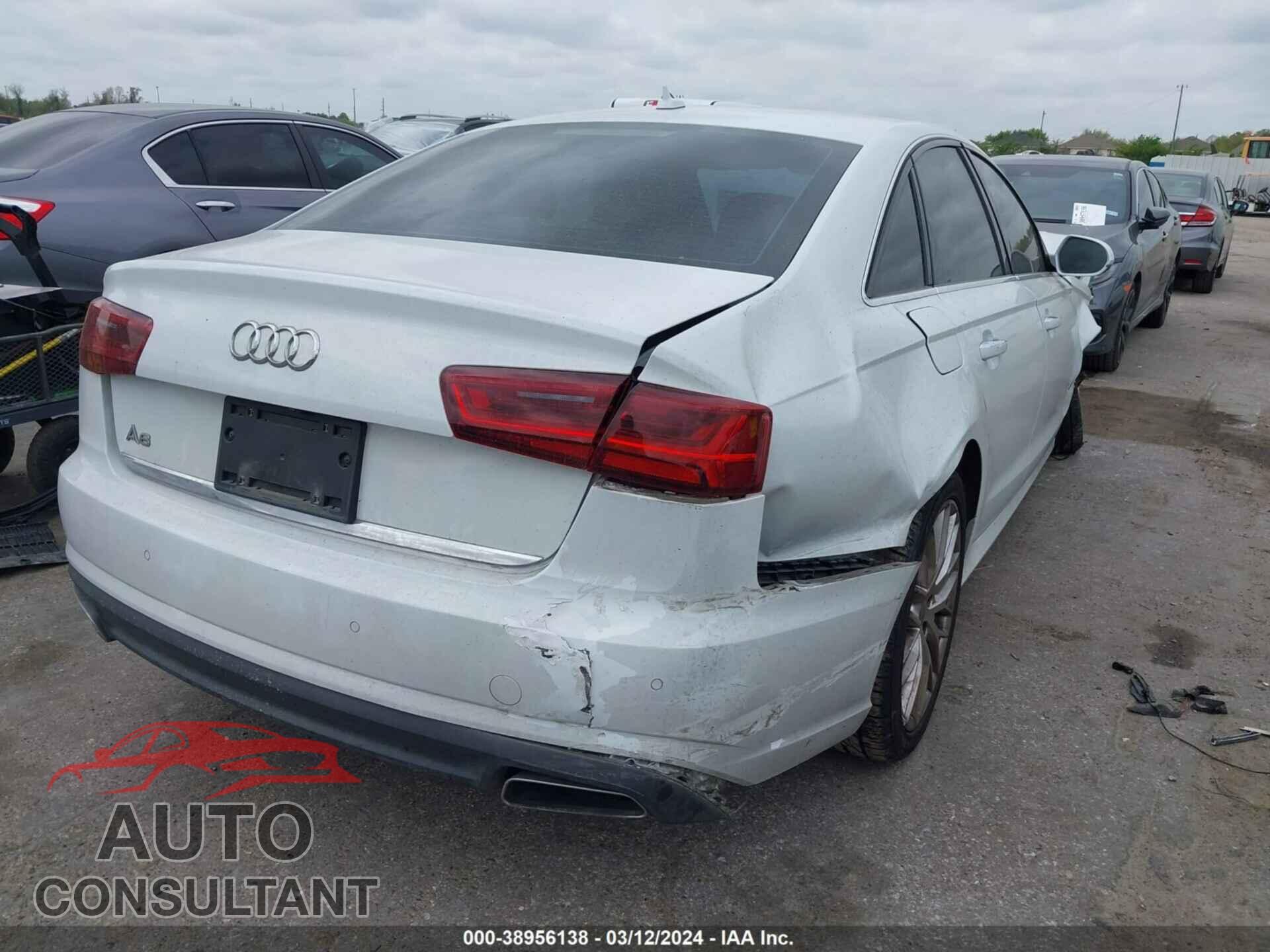 AUDI A6 2016 - WAUDFAFC1GN012496