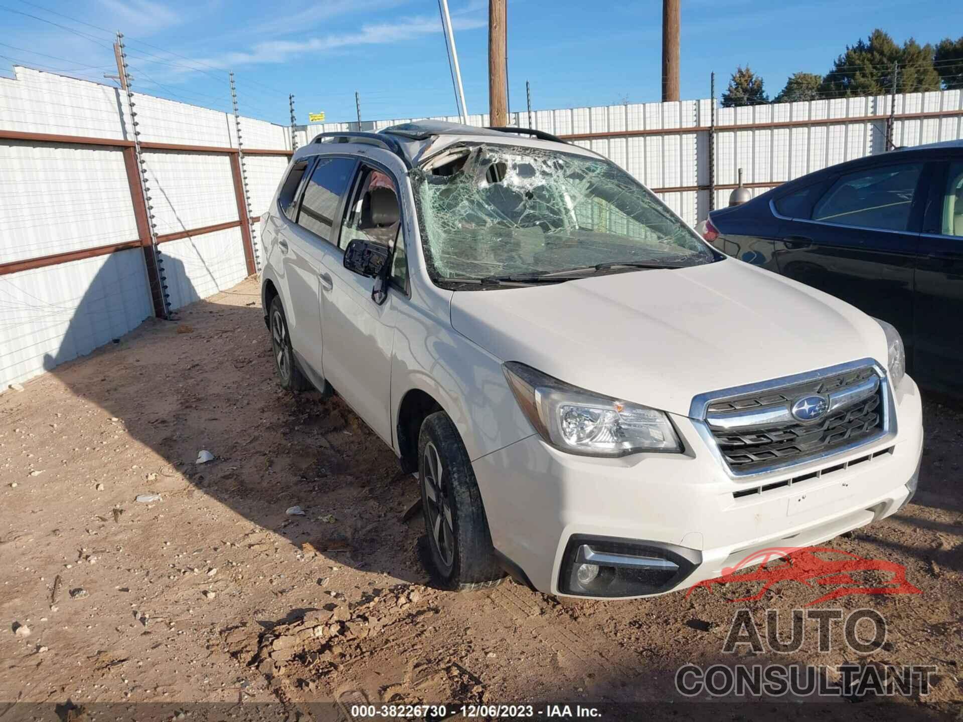 SUBARU FORESTER 2018 - JF2SJAGC1JH525679