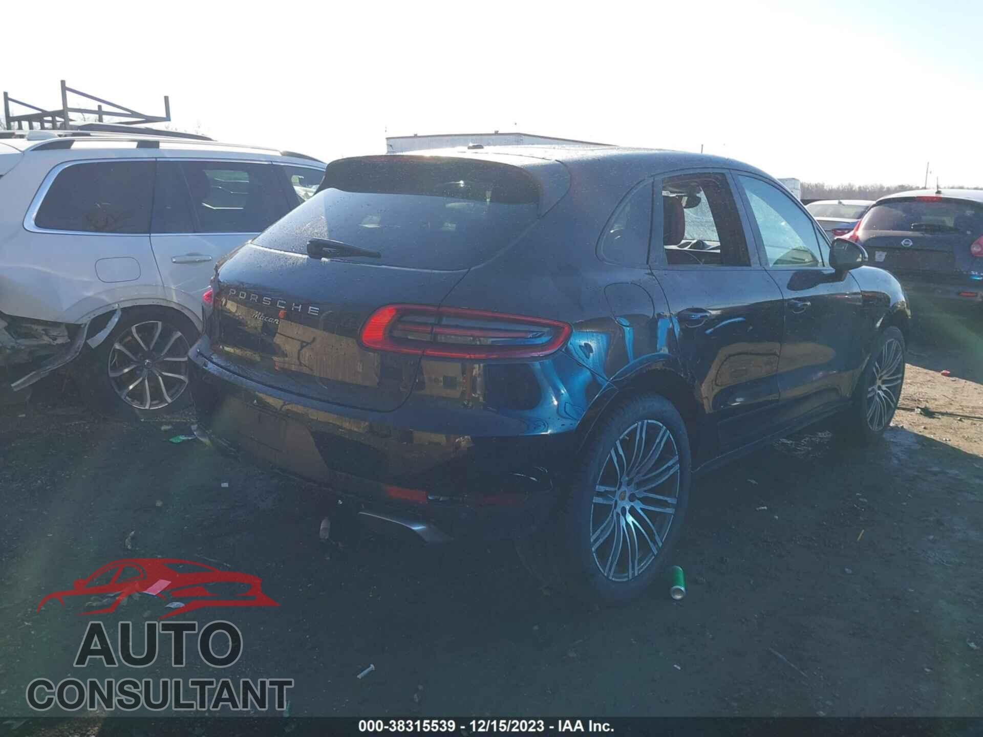 PORSCHE MACAN 2017 - WP1AA2A58HLB05692