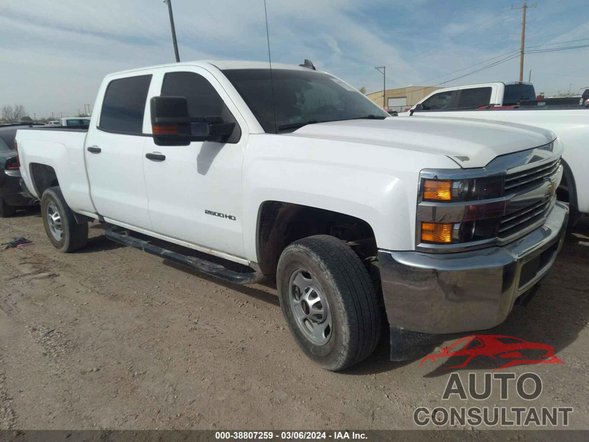 CHEVROLET SILVERADO 2500HD 2016 - 1GC1CUEGXGF100980