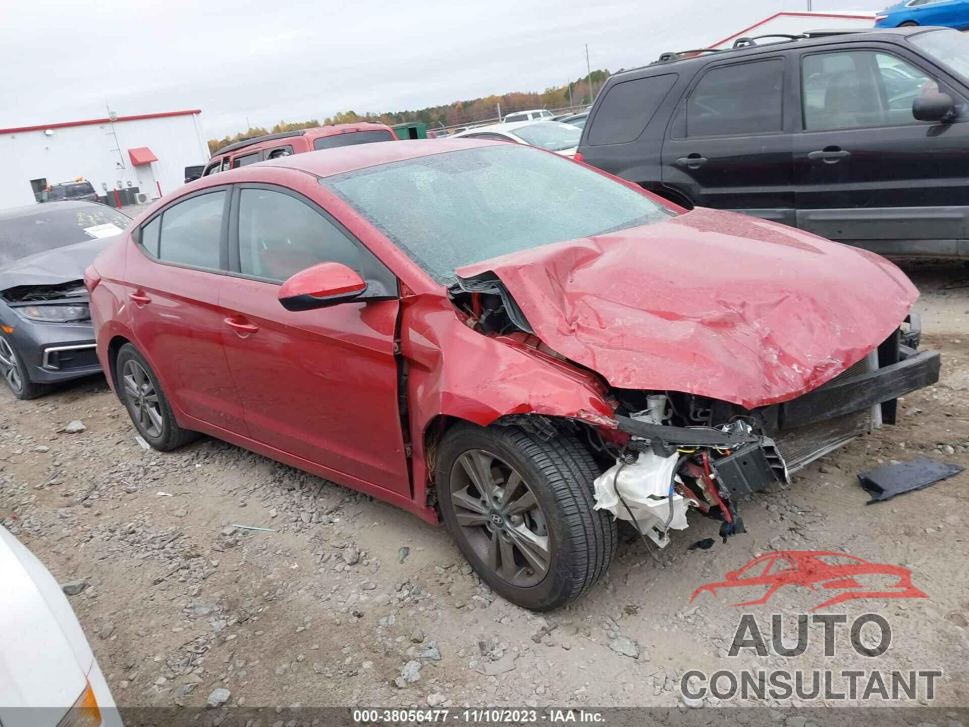 HYUNDAI ELANTRA 2018 - 5NPD84LFXJH245247
