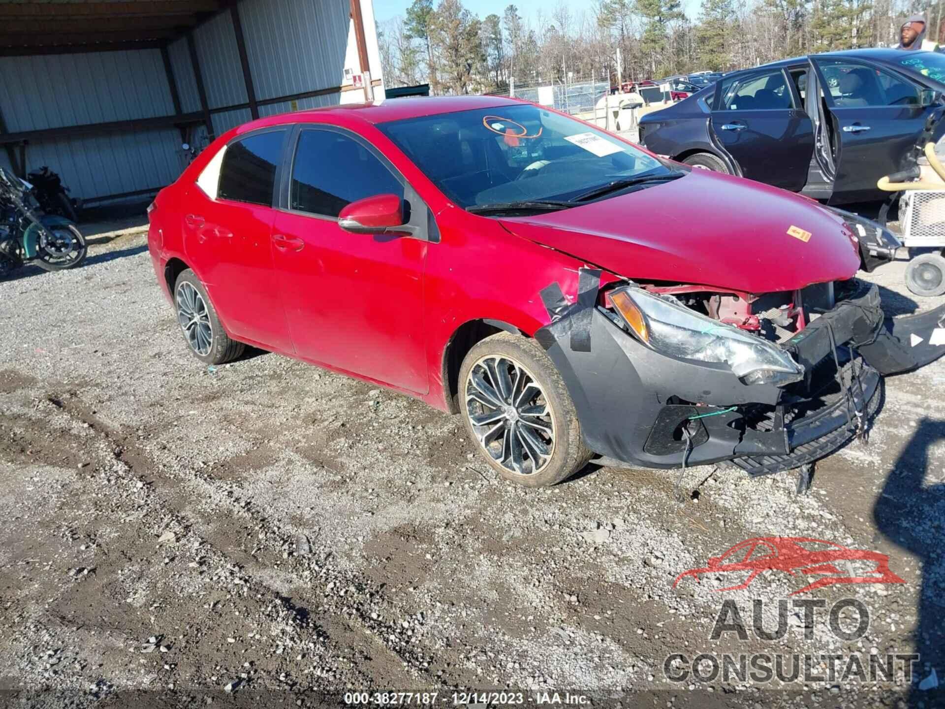 TOYOTA COROLLA 2016 - 2T1BURHE2GC594303