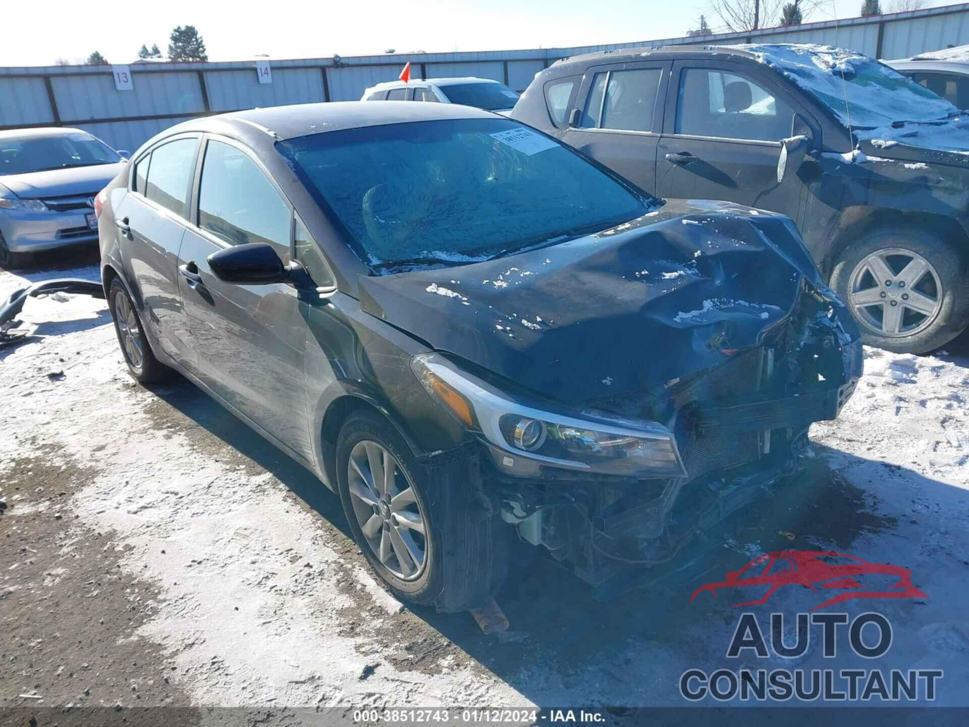 KIA FORTE 2017 - 3KPFL4A78HE019368