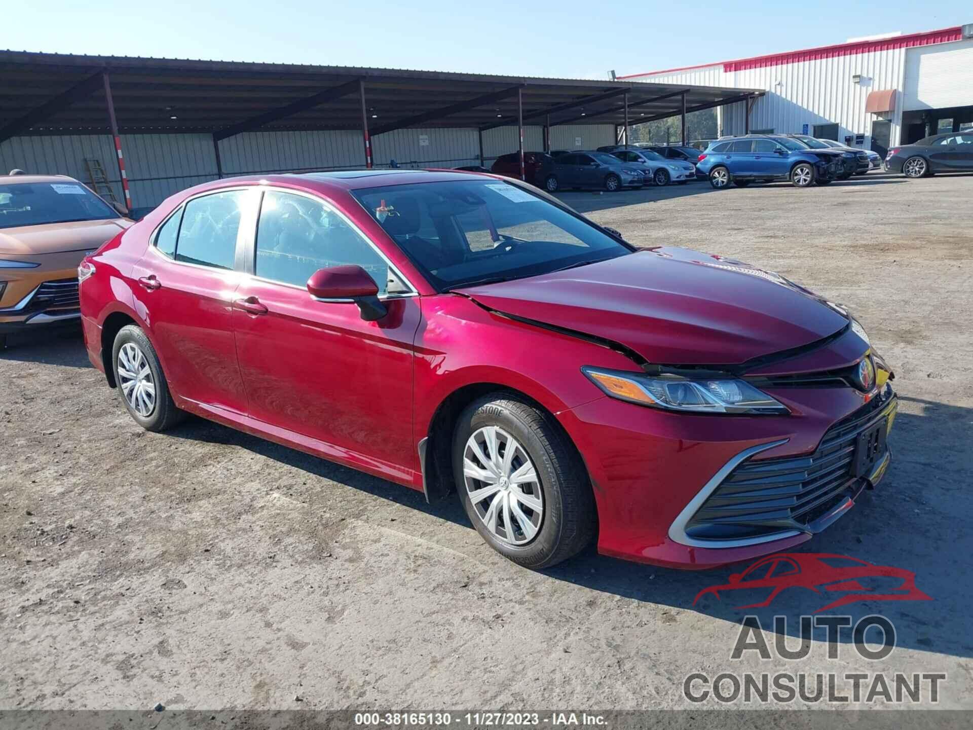 TOYOTA CAMRY 2022 - 4T1H31AK8NU588788