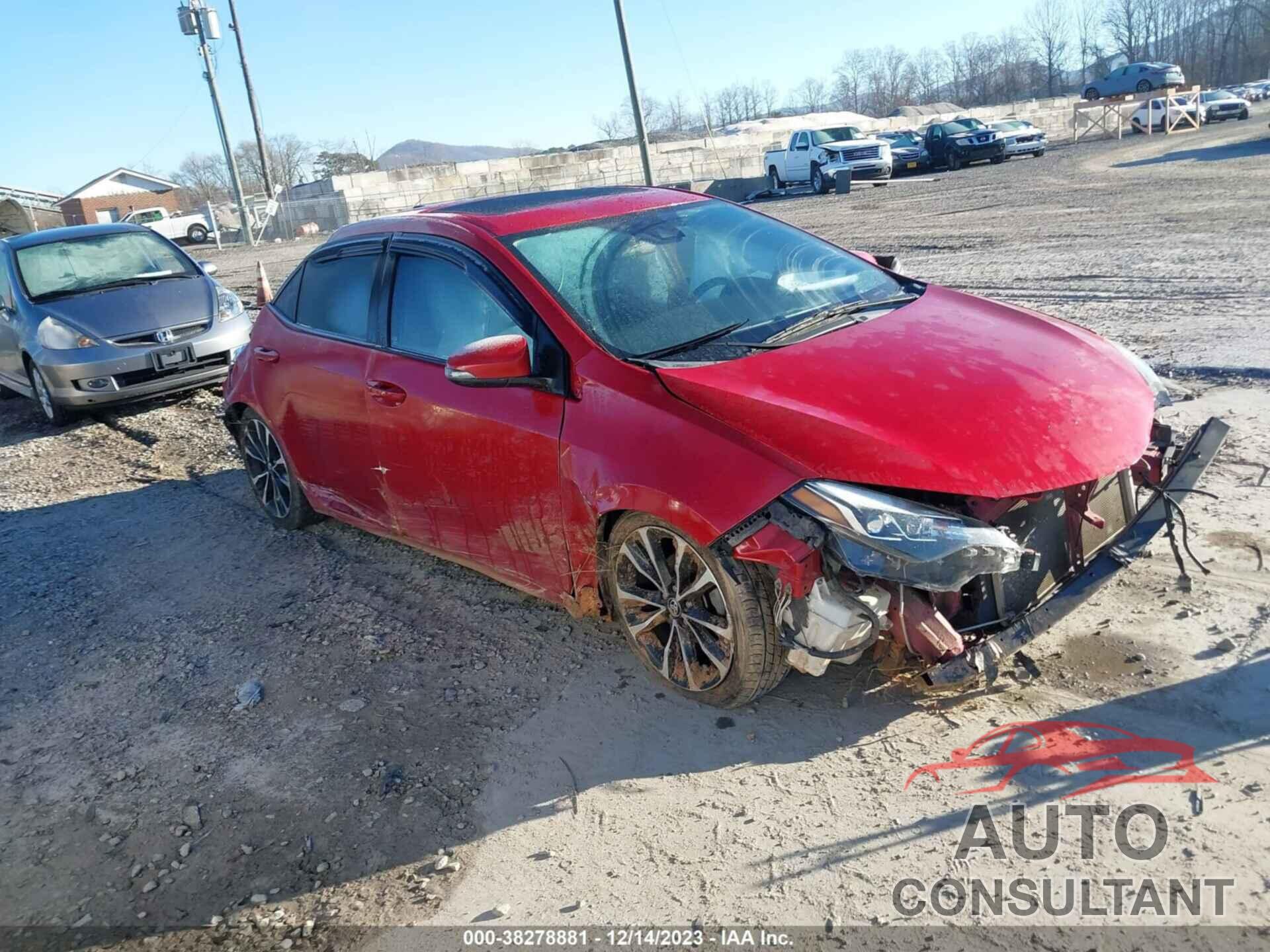 TOYOTA COROLLA 2018 - 2T1BURHE3JC005623