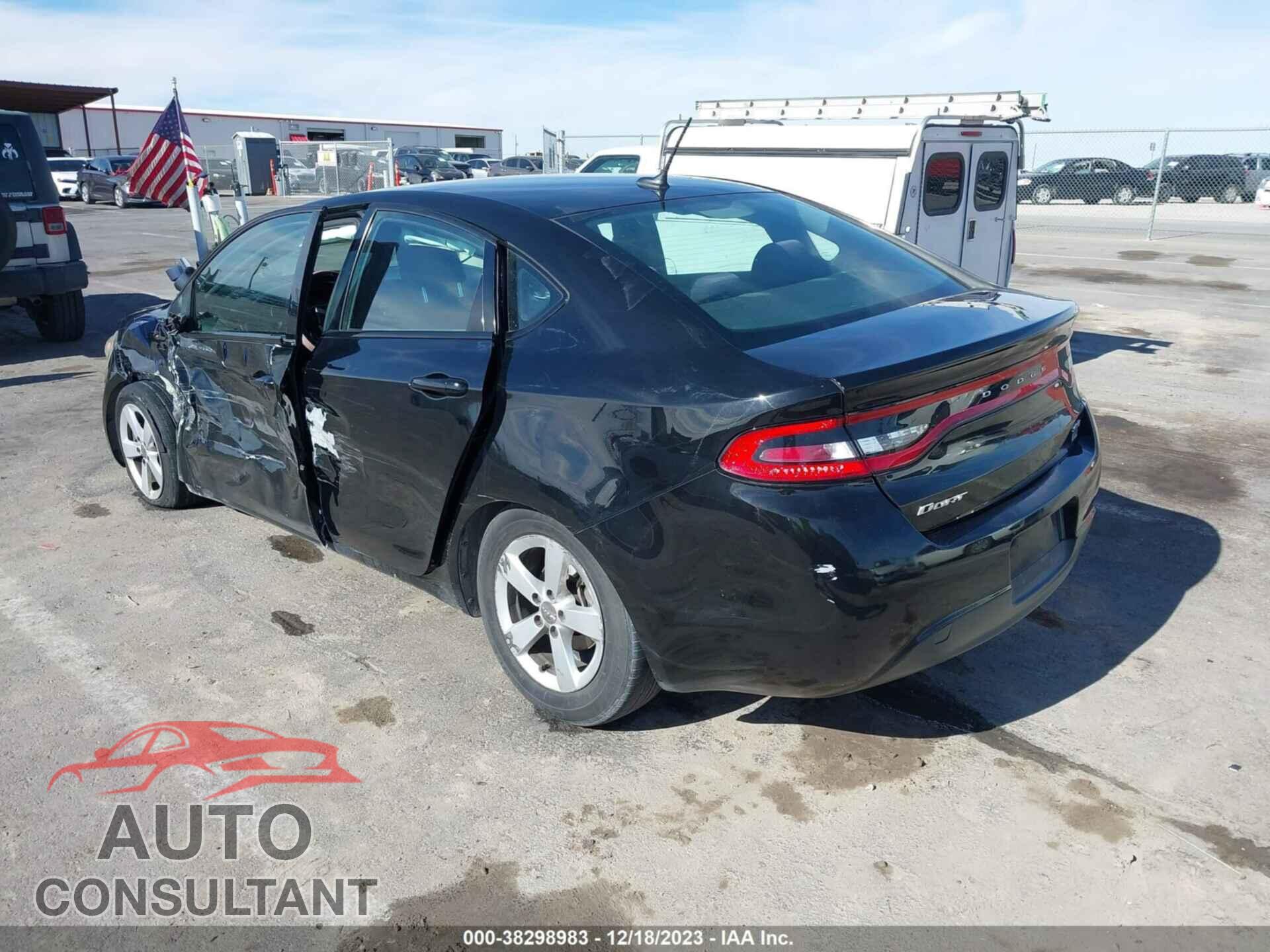DODGE DART 2015 - 1C3CDFBB2FD330697