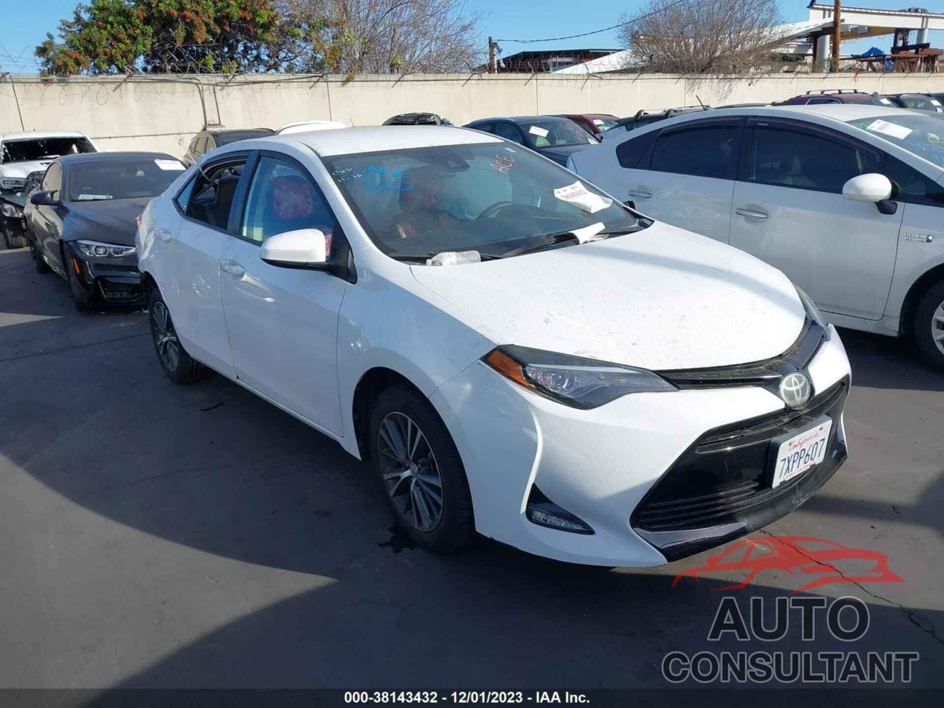 TOYOTA COROLLA 2017 - 5YFBURHE6HP607359