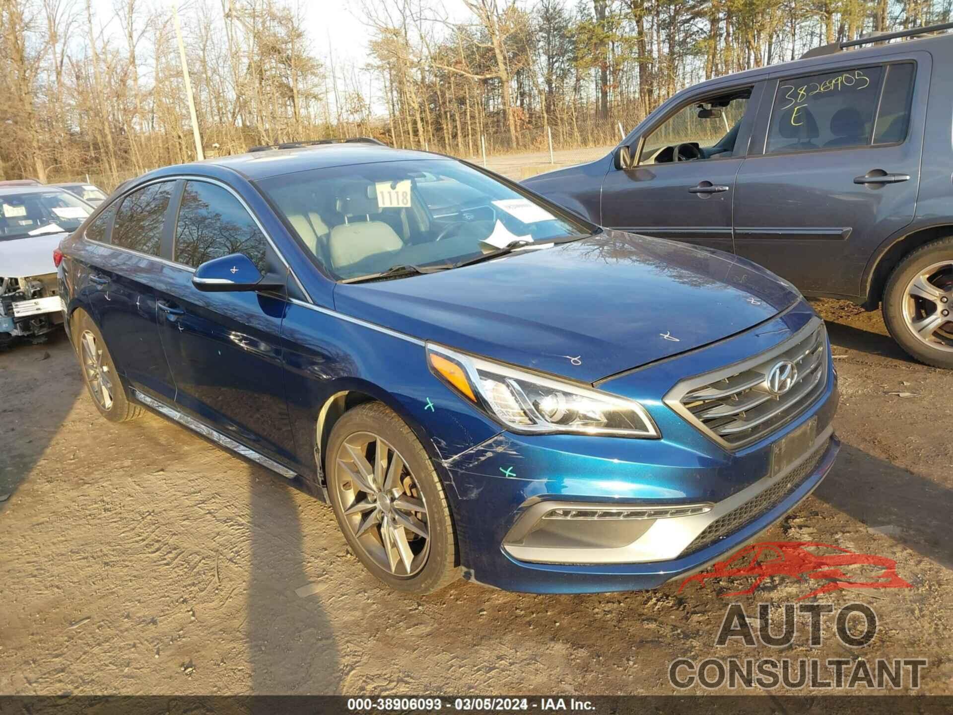 HYUNDAI SONATA 2017 - 5NPE34AB5HH457910