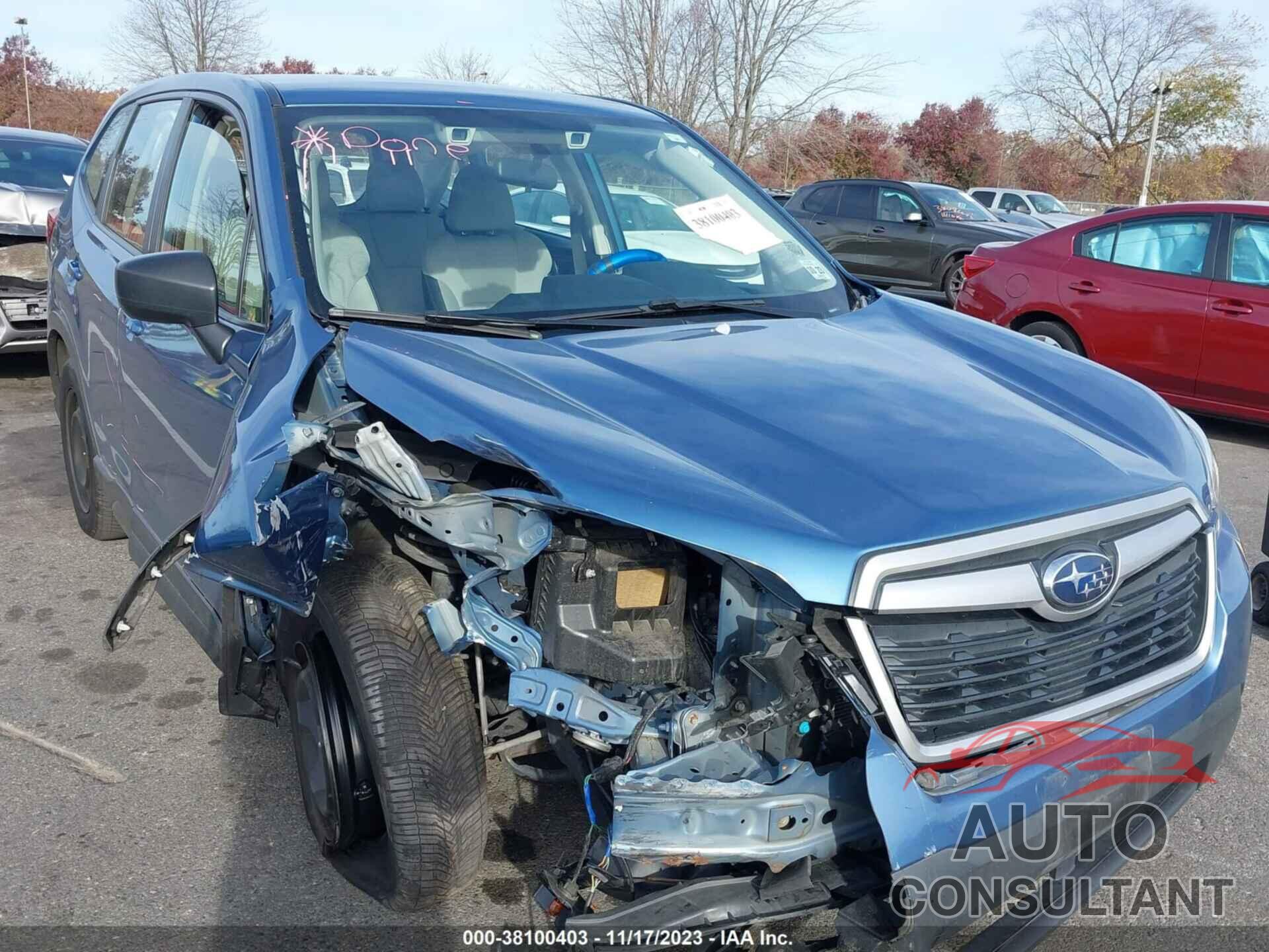 SUBARU FORESTER 2019 - JF2SKAACXKH410702
