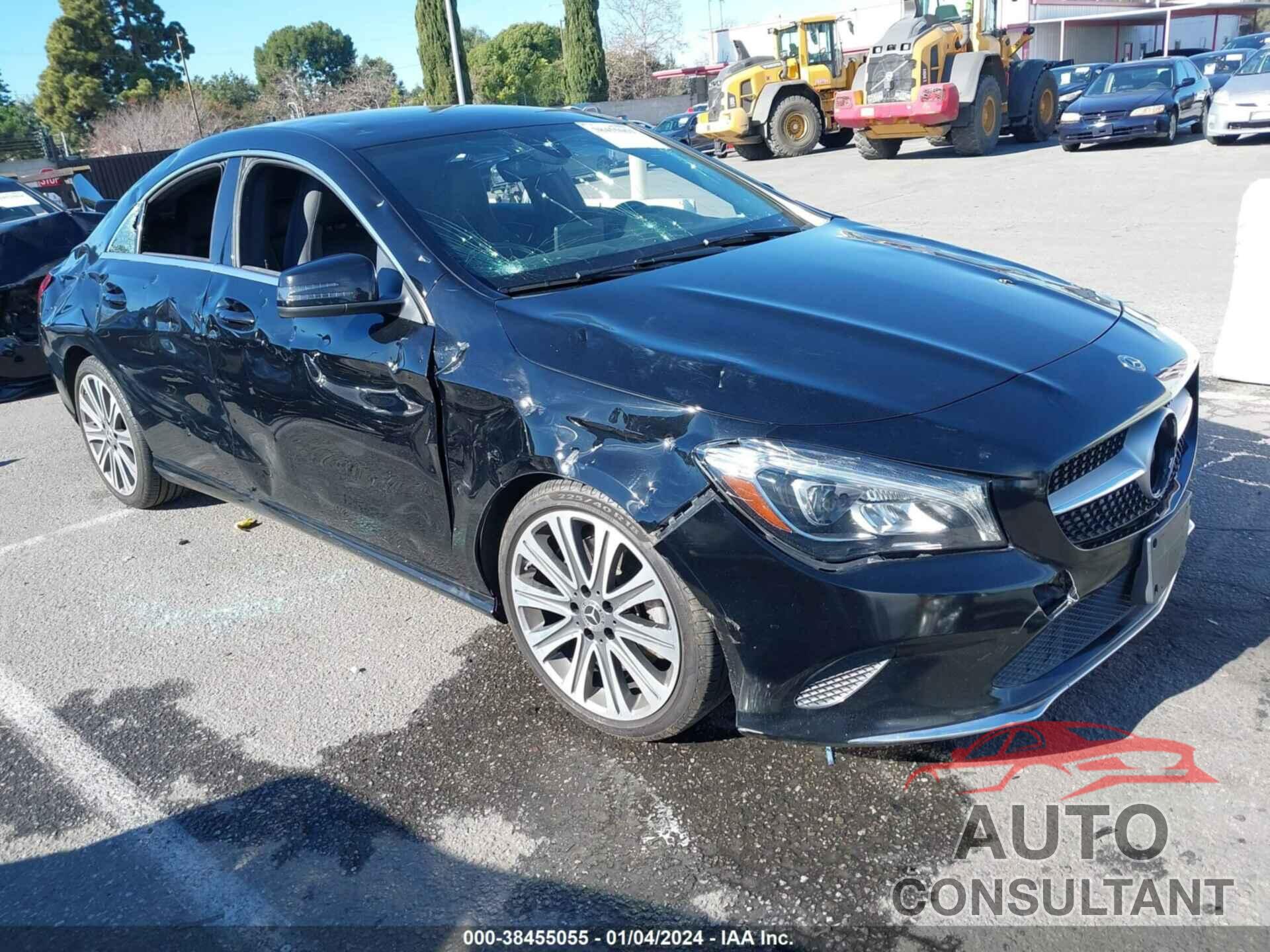 MERCEDES-BENZ CLA 250 2018 - WDDSJ4EB2JN617255
