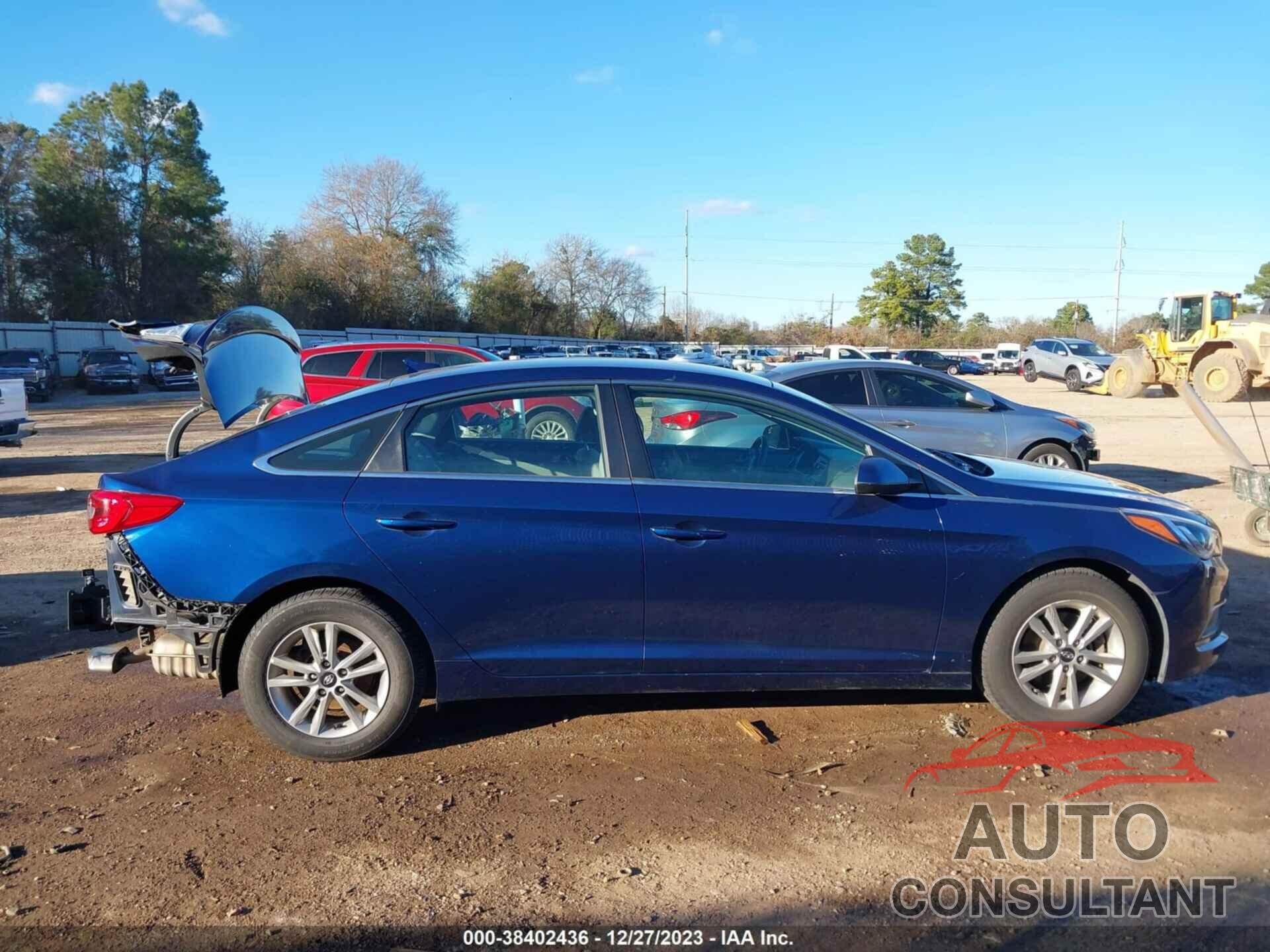 HYUNDAI SONATA 2017 - 5NPE24AFXHH548371