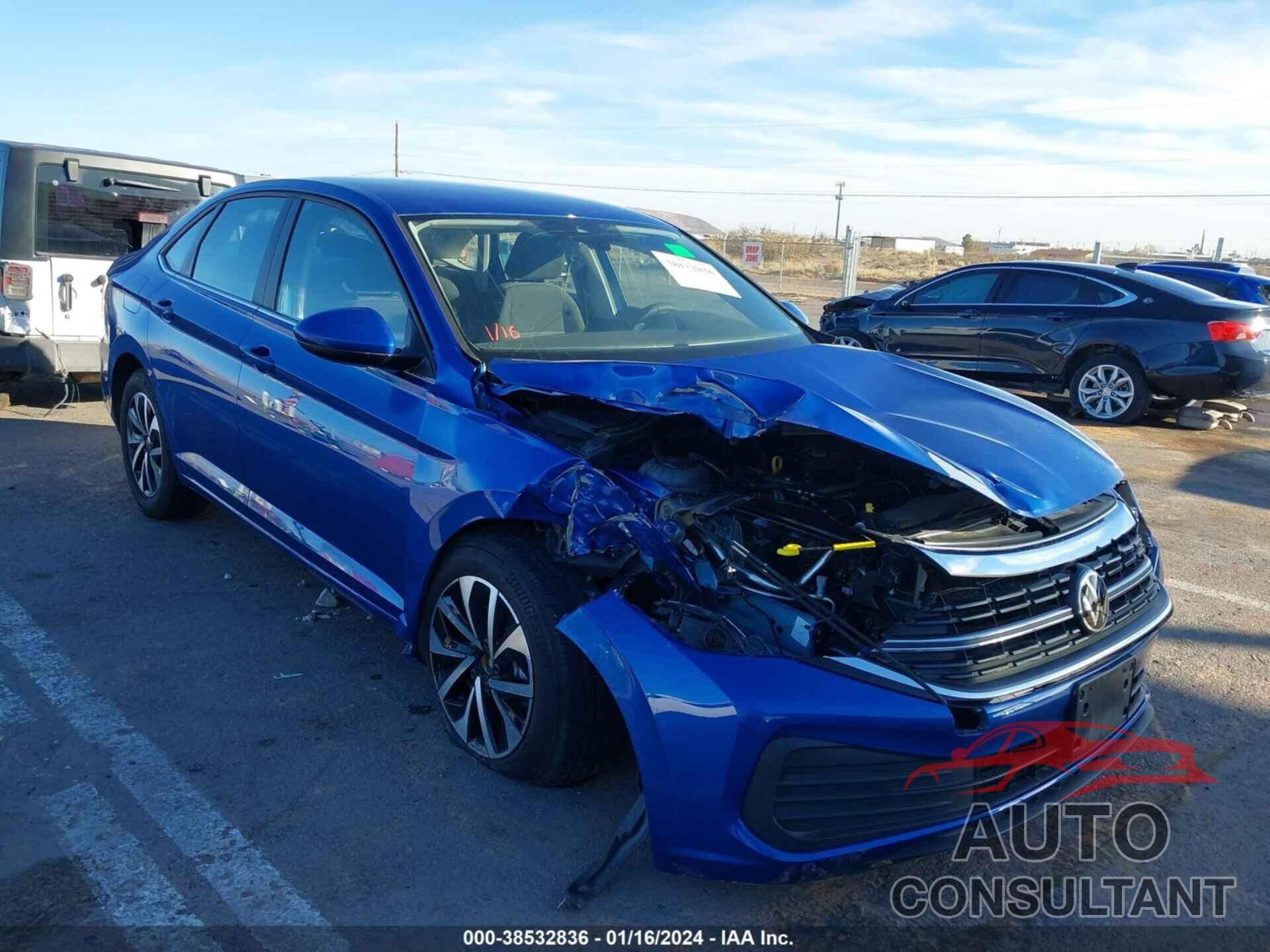 VOLKSWAGEN JETTA 2024 - 3VW5M7BU6RM010560
