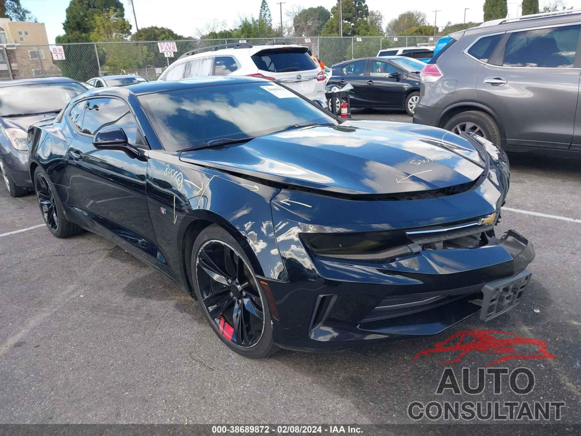 CHEVROLET CAMARO 2018 - 1G1FD1RX7J0108100