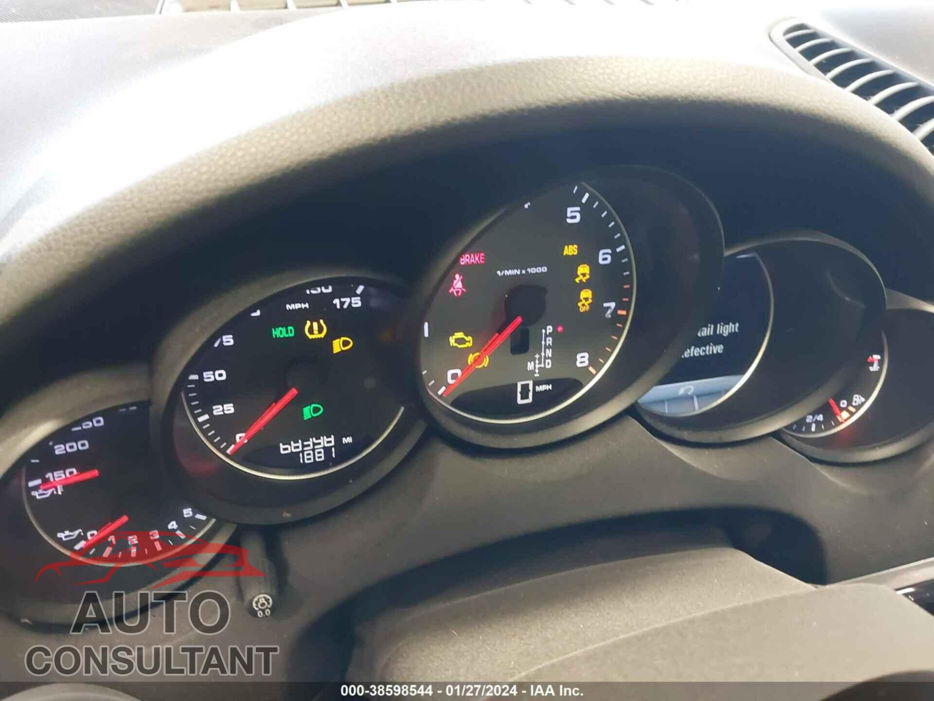 PORSCHE CAYENNE 2016 - WP1AB2A22GLA96280