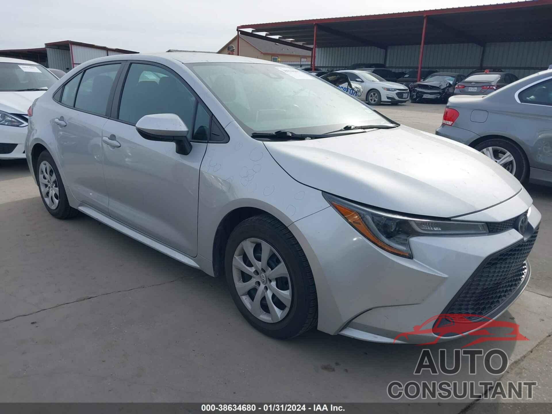 TOYOTA COROLLA 2021 - 5YFEPMAEXMP184538