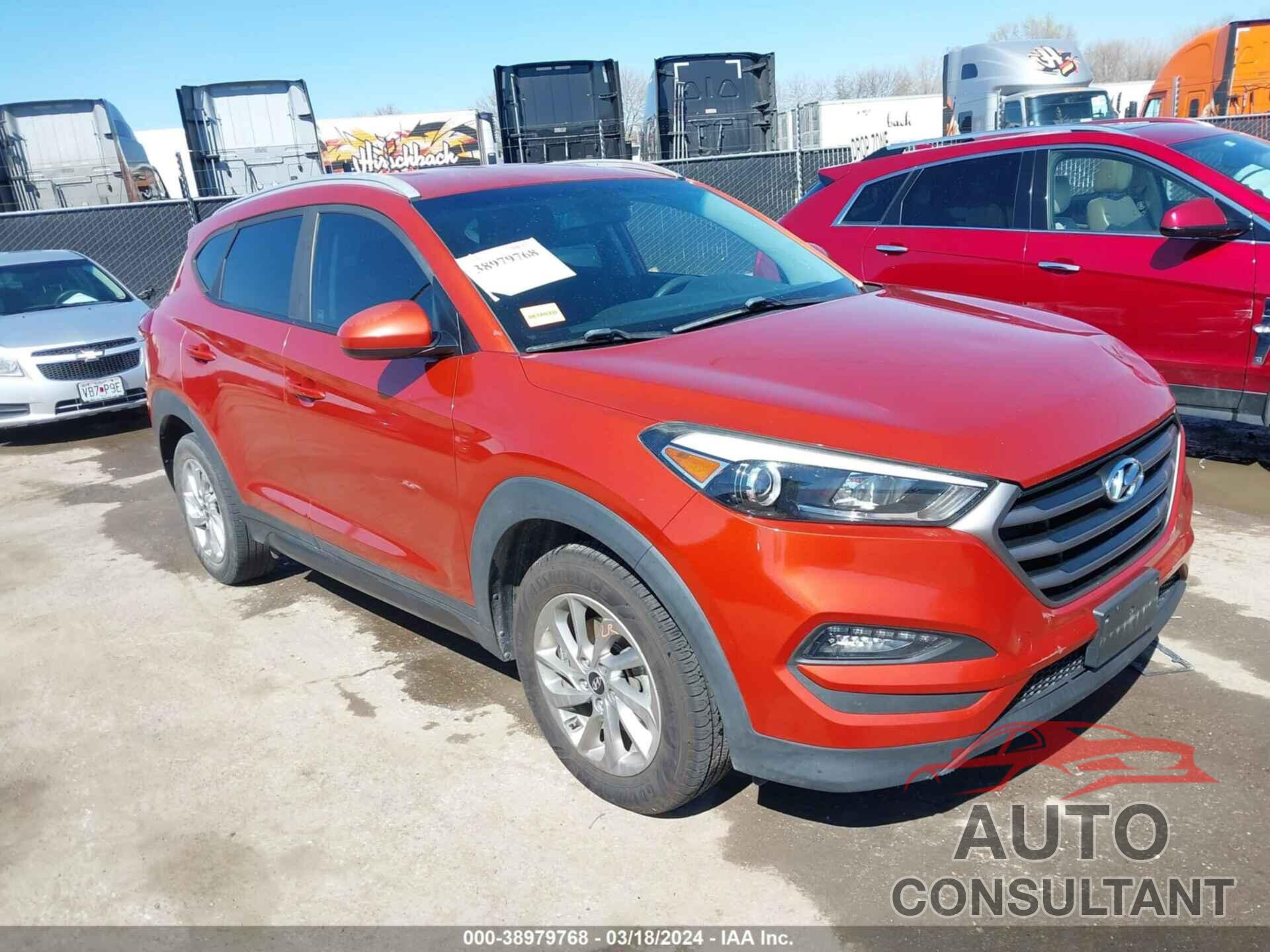 HYUNDAI TUCSON 2016 - KM8J3CA46GU158923