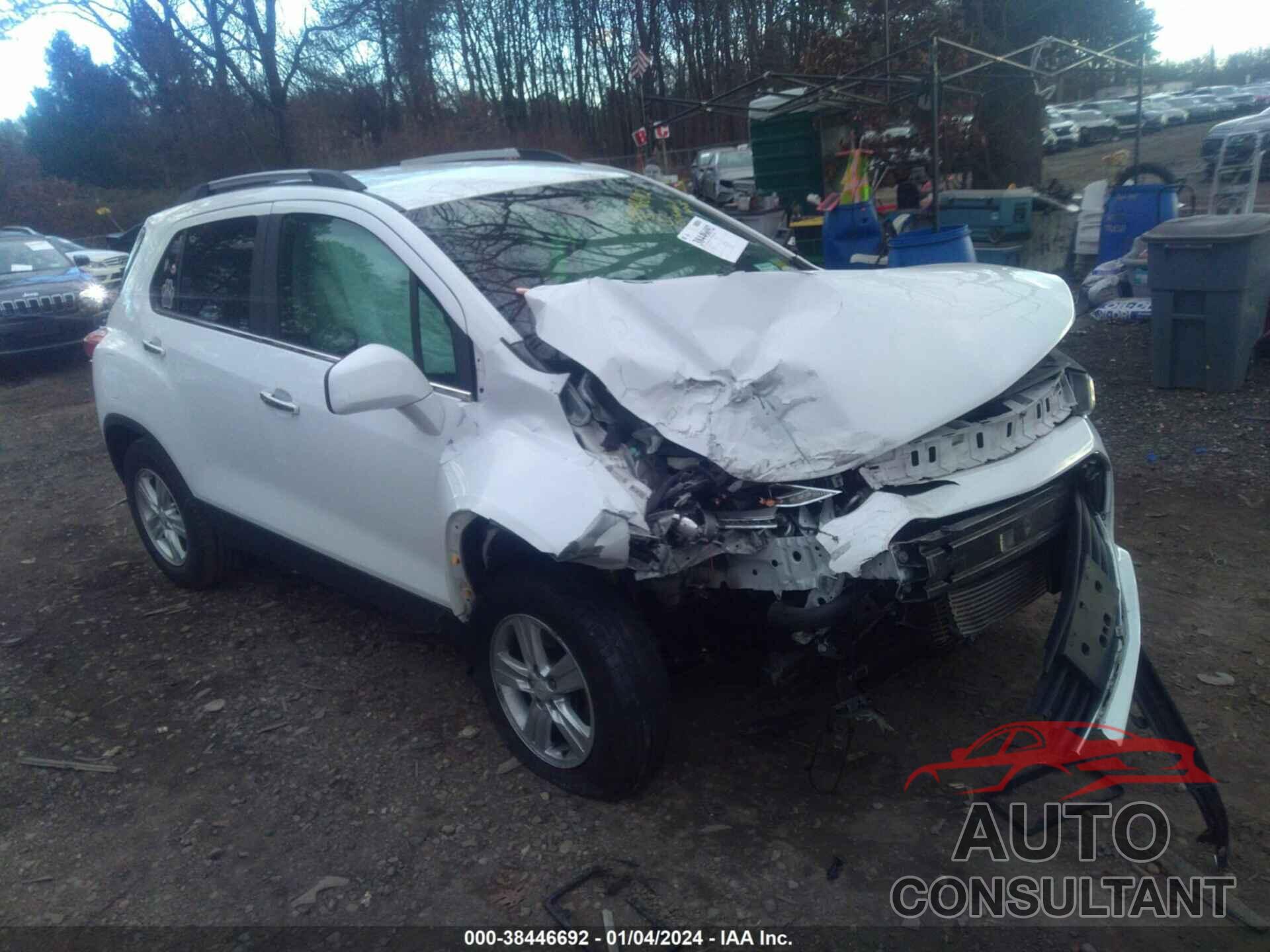 CHEVROLET TRAX 2018 - KL7CJPSB1JB712862