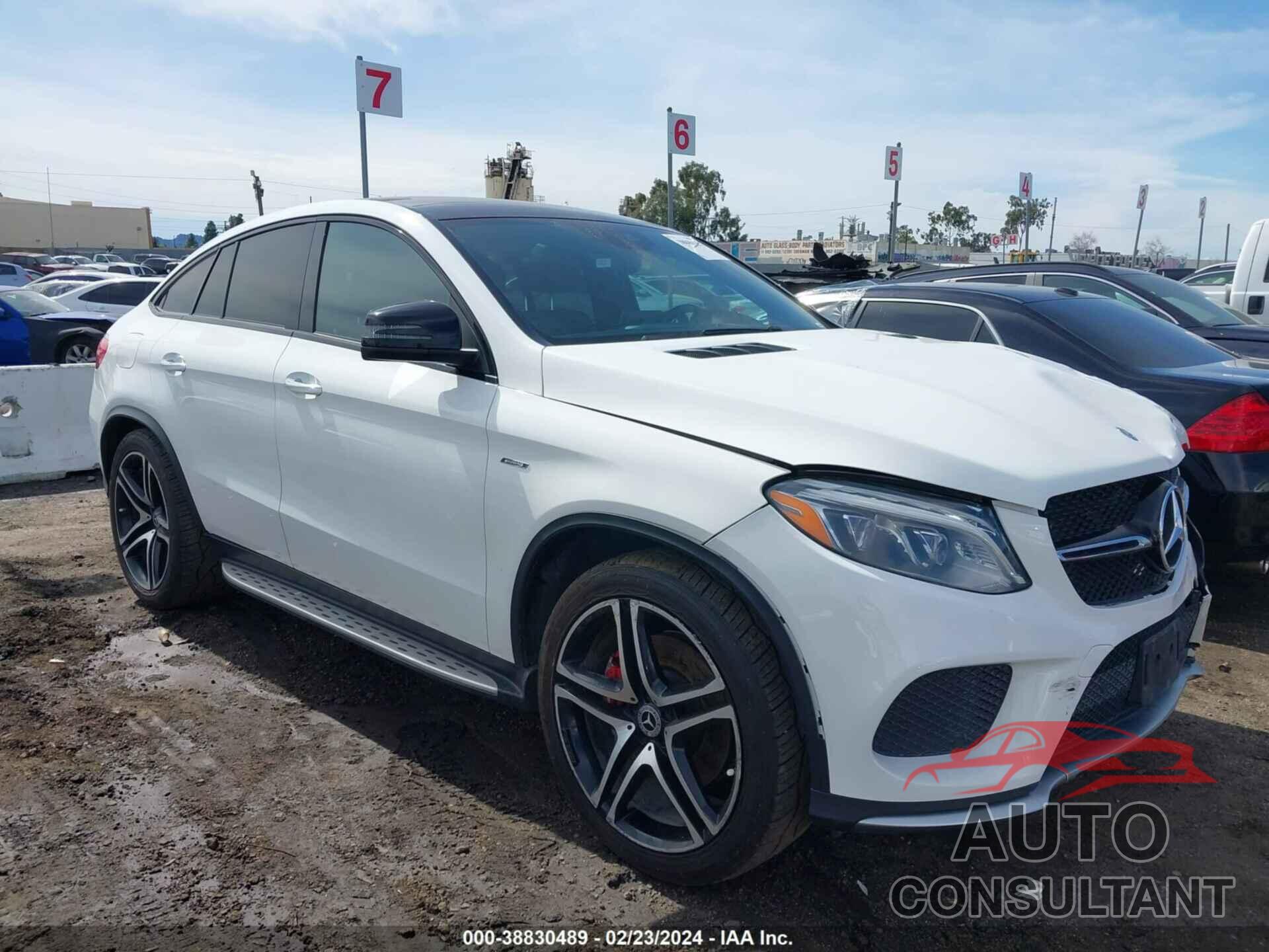 MERCEDES-BENZ GLE 450 AMG COUPE 2016 - 4JGED6EB5GA035771