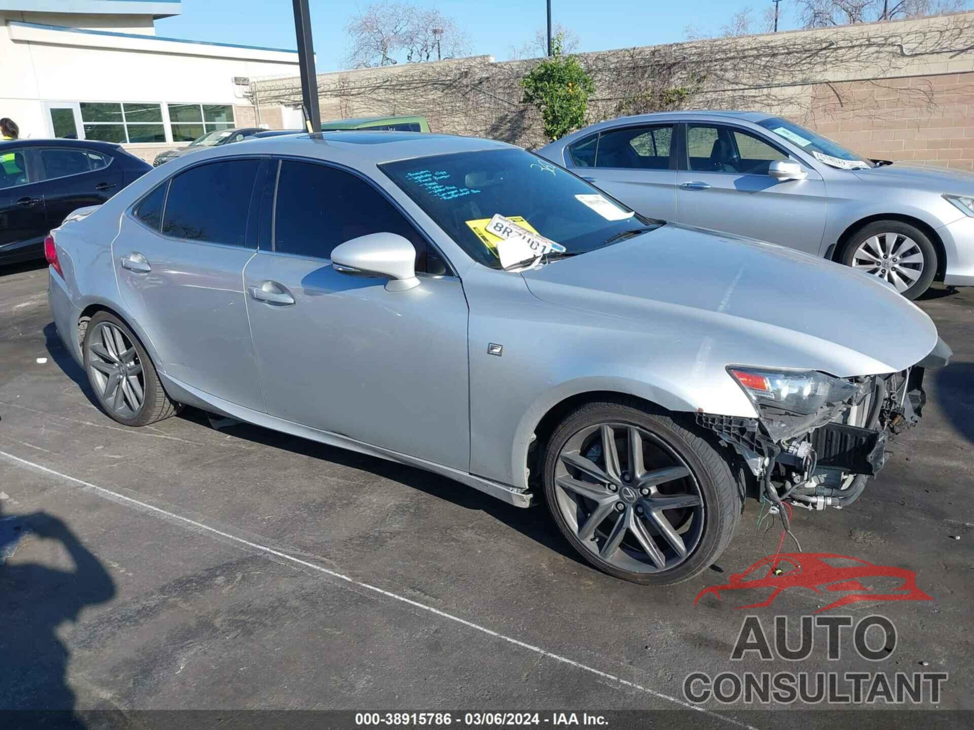 LEXUS IS 200T 2016 - JTHBA1D2XG5013521