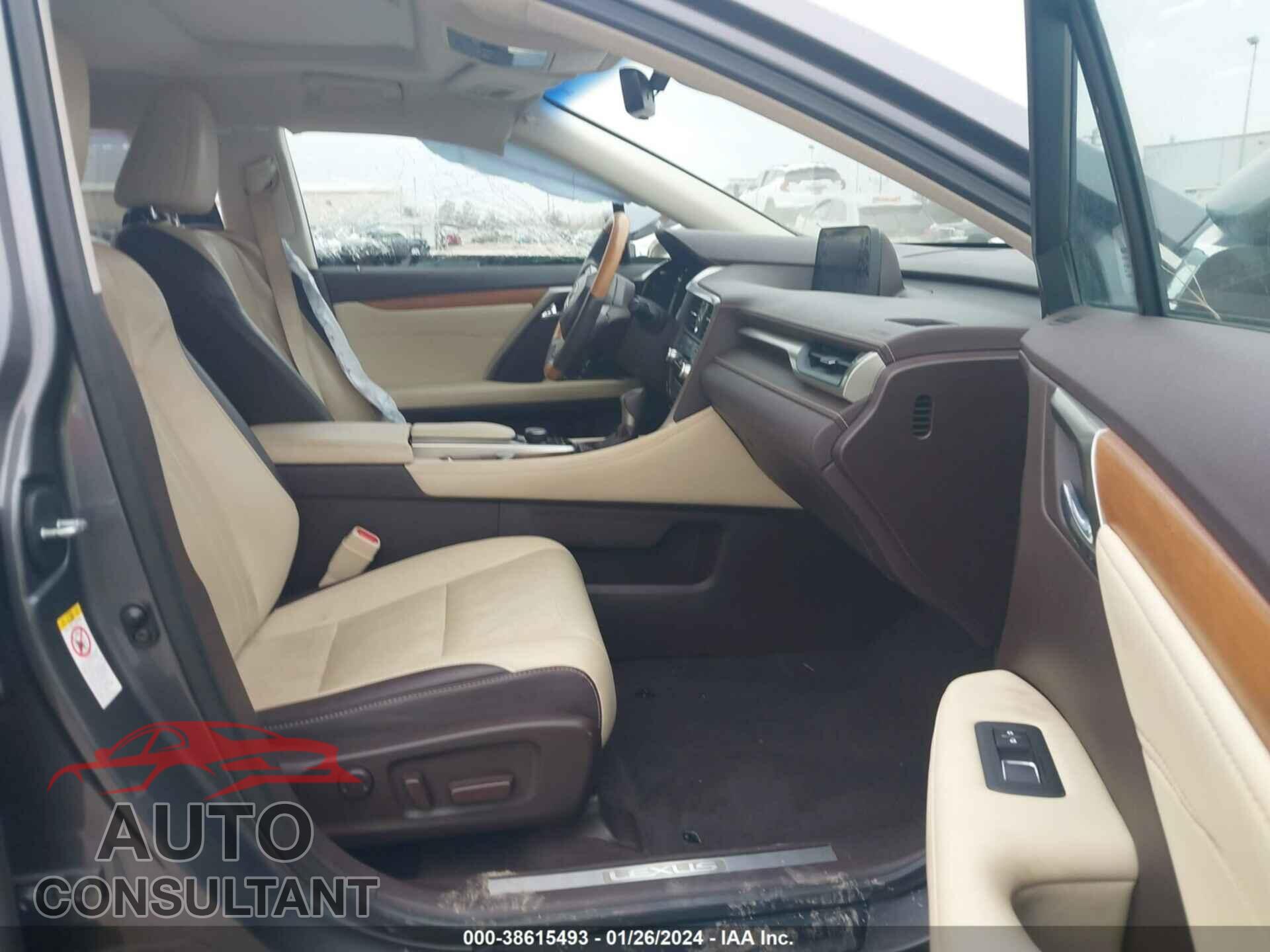 LEXUS RX 2017 - 2T2ZZMCA2HC047925