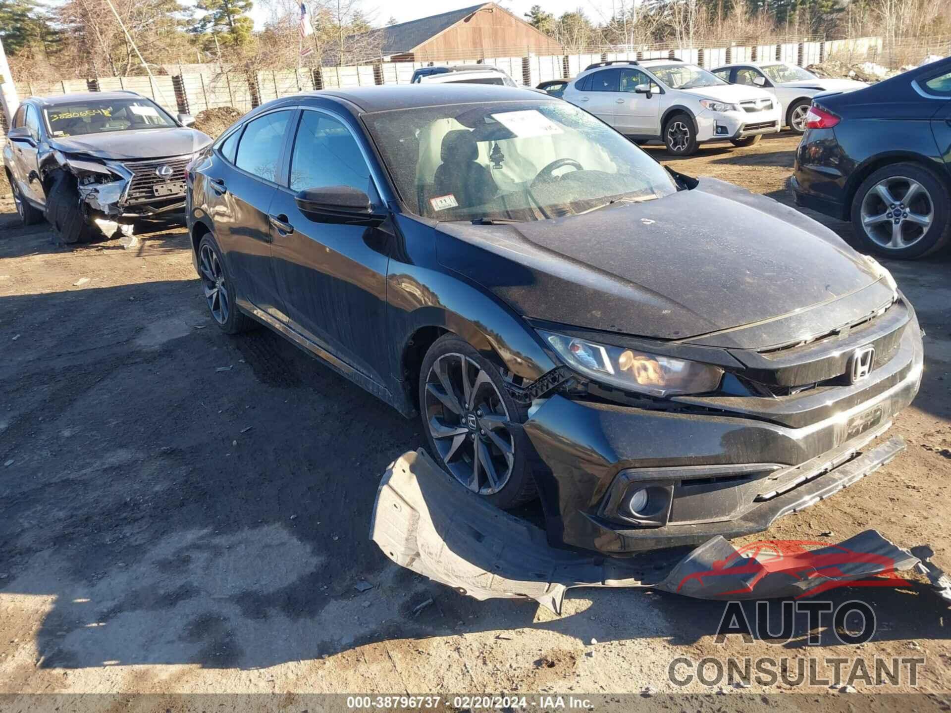 HONDA CIVIC 2021 - 2HGFC2F88MH511095