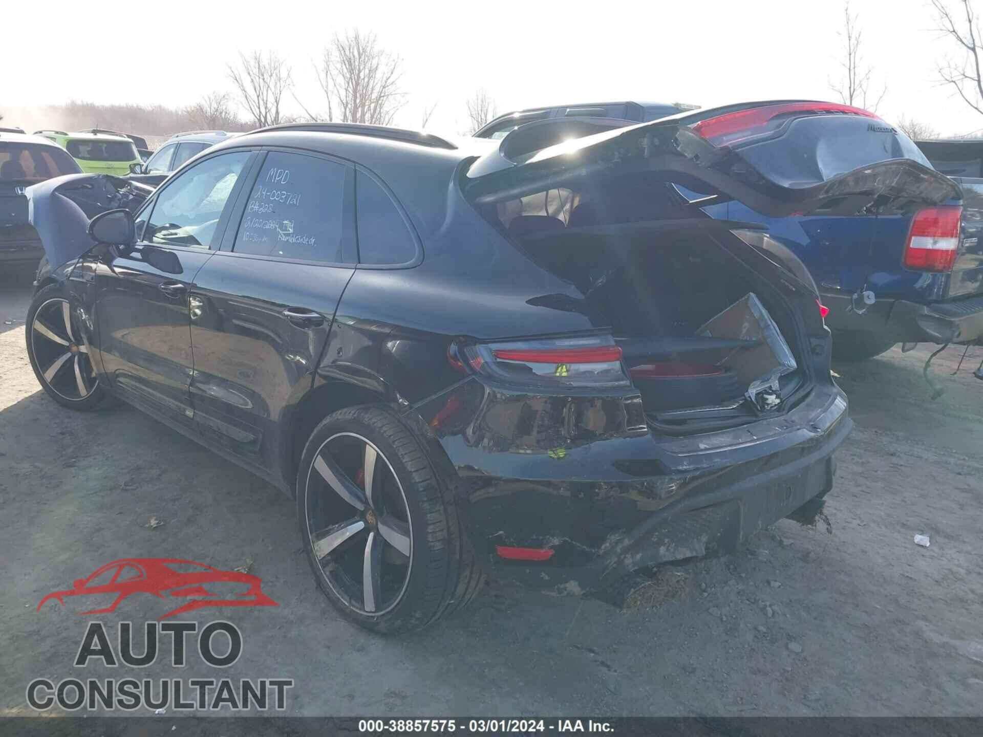 PORSCHE MACAN 2022 - WP1AG2A53NLB24497