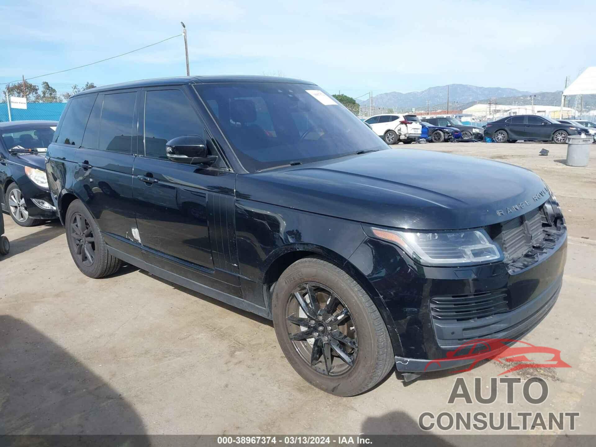 LAND ROVER RANGE ROVER 2019 - SALGR2RVXKA523921