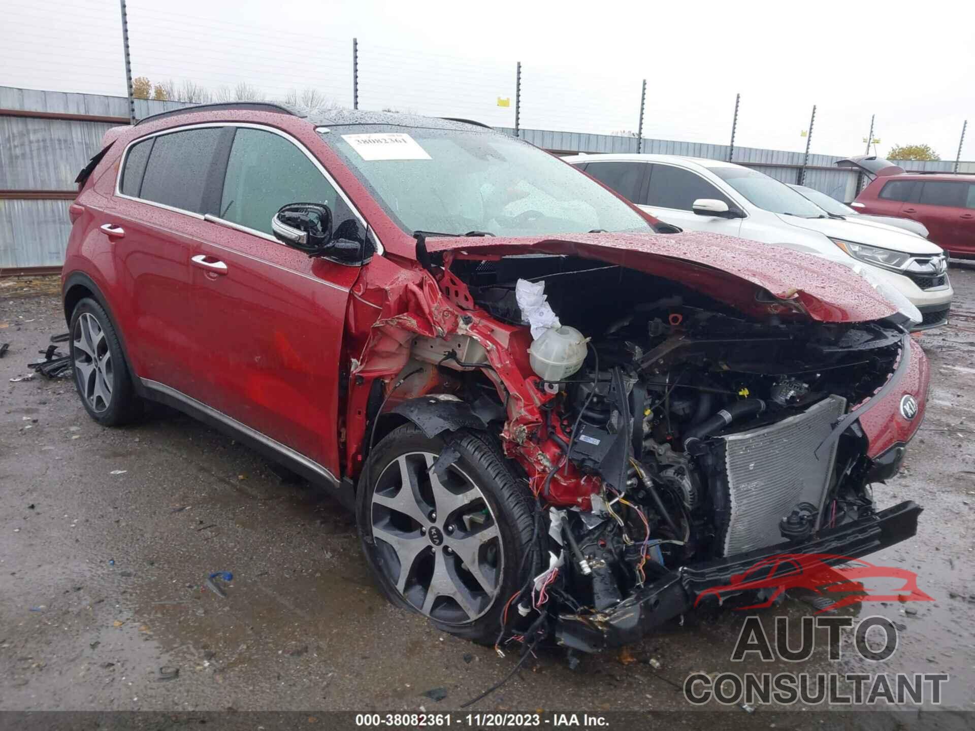 KIA SPORTAGE 2019 - KNDPR3A60K7508858