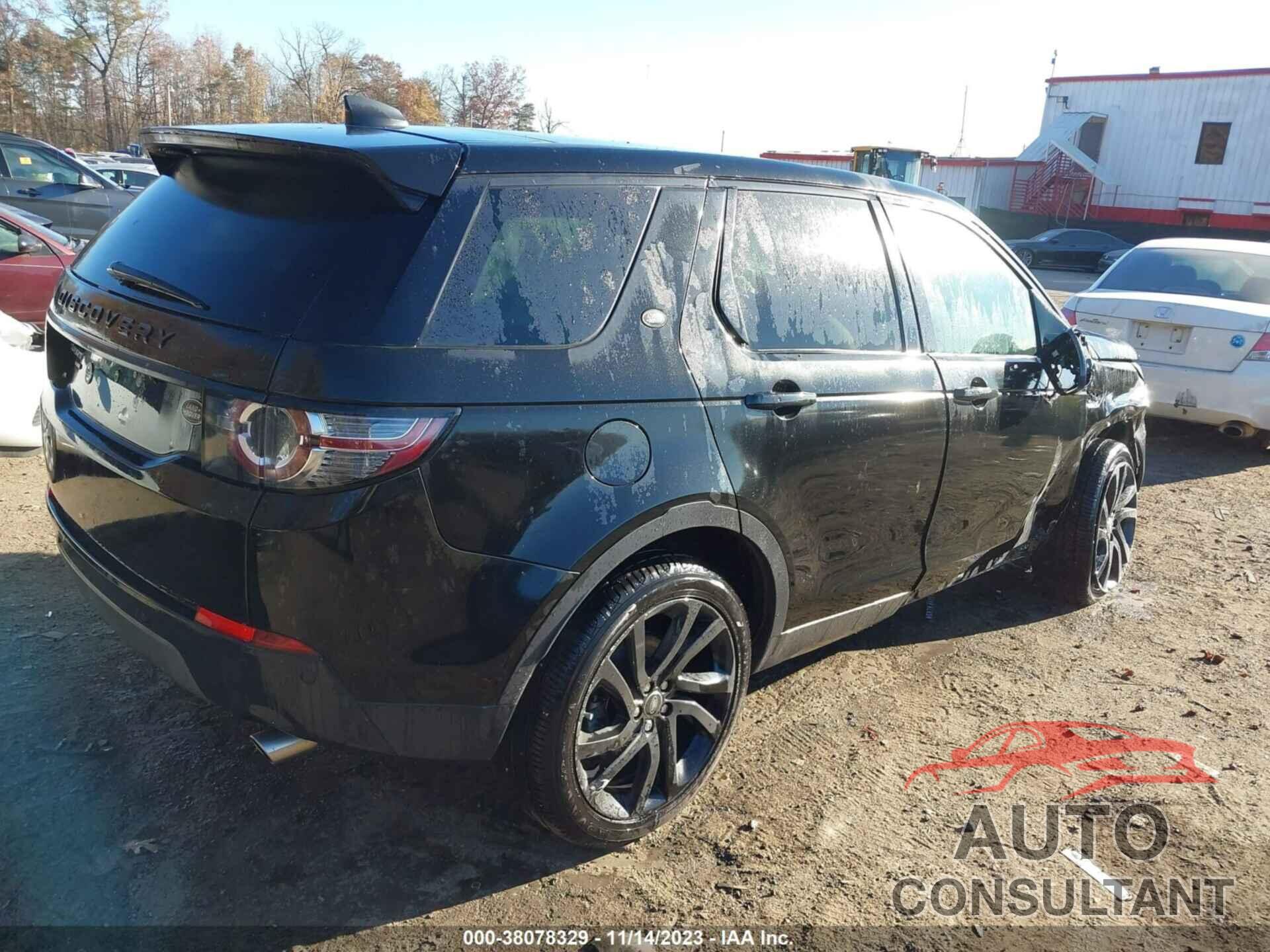 LAND ROVER DISCOVERY SPORT 2019 - SALCT2FX4KH789111