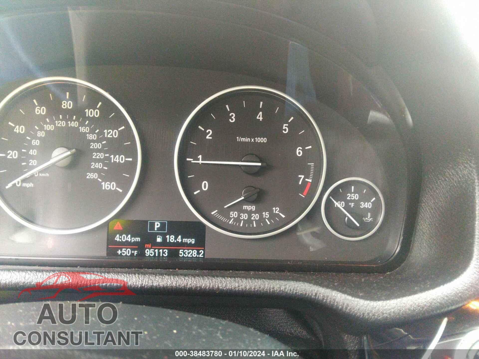 BMW X3 2016 - 5UXWX9C54G0D86726