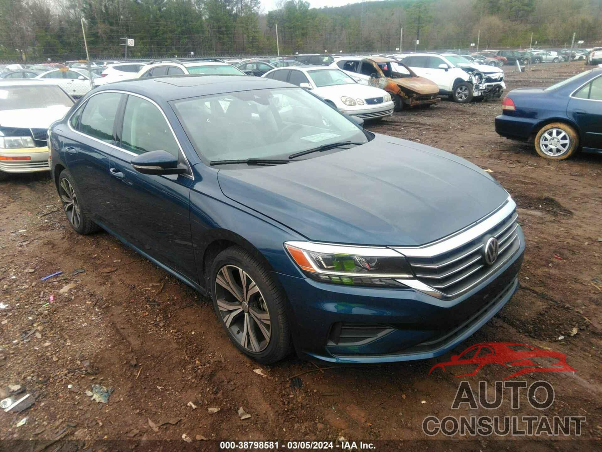 VOLKSWAGEN PASSAT 2021 - 1VWSA7A39MC002872