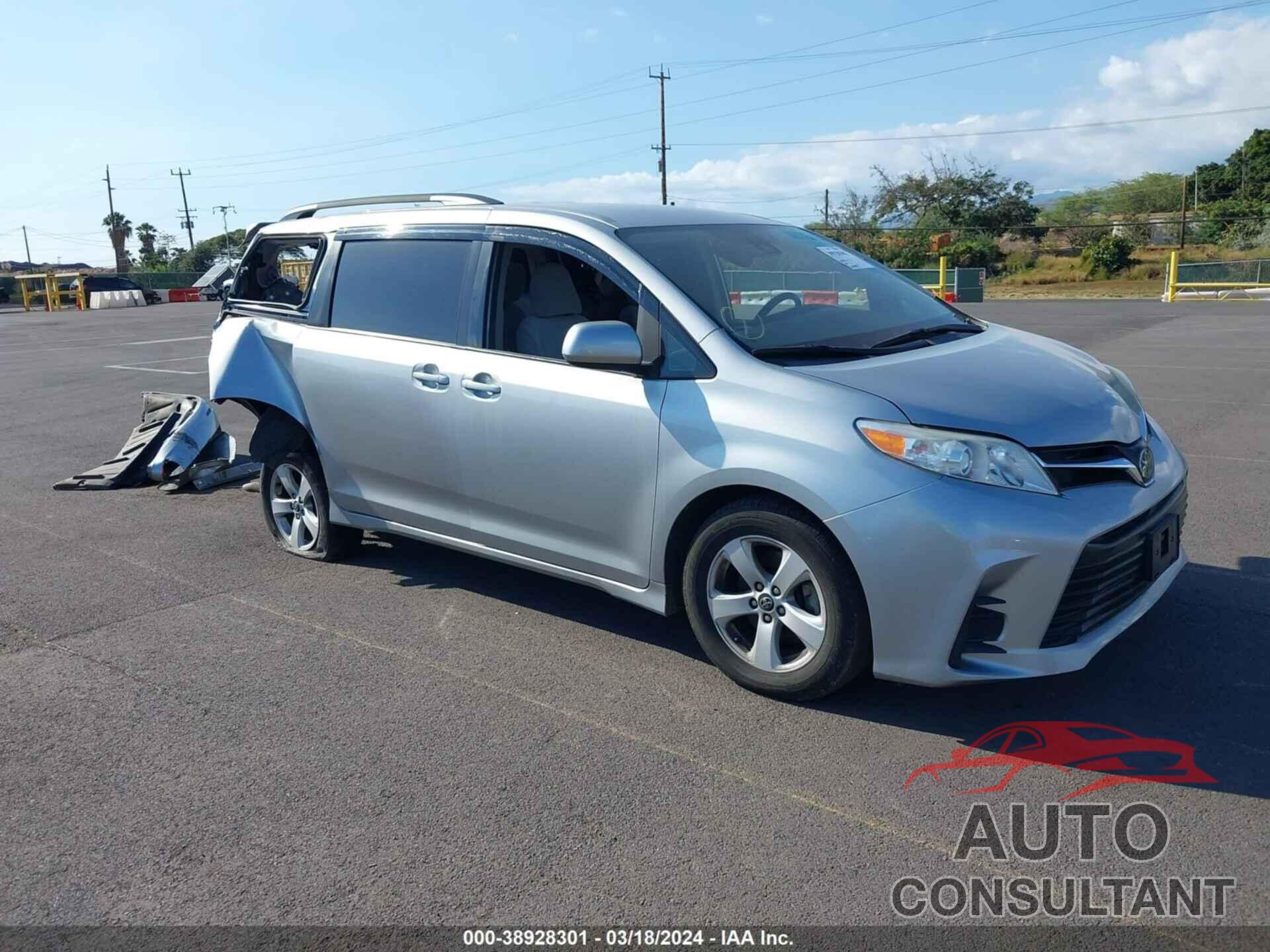 TOYOTA SIENNA 2020 - 5TDKZ3DC9LS053561