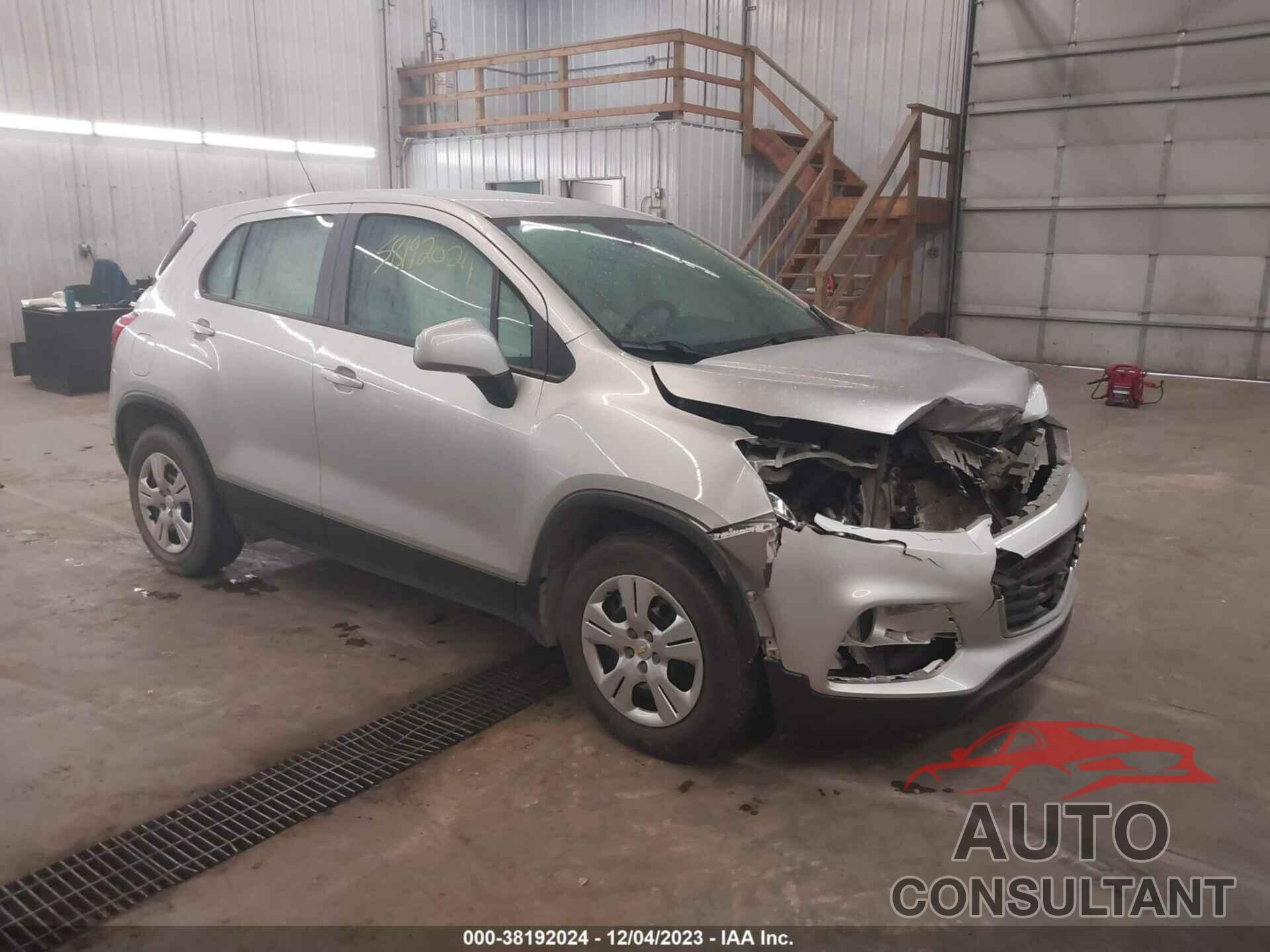 CHEVROLET TRAX 2017 - KL7CJKSB6HB145996