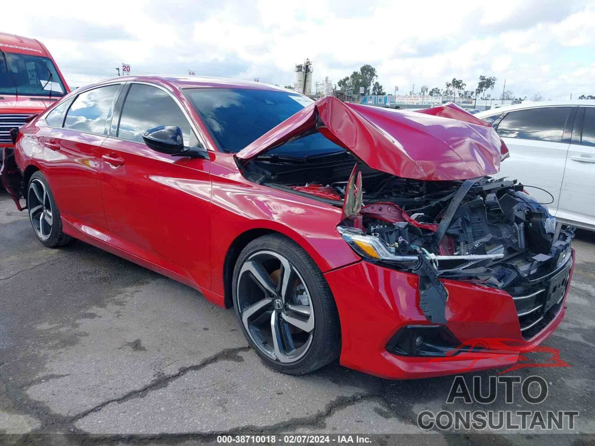 HONDA ACCORD 2022 - 1HGCV1F33NA058628