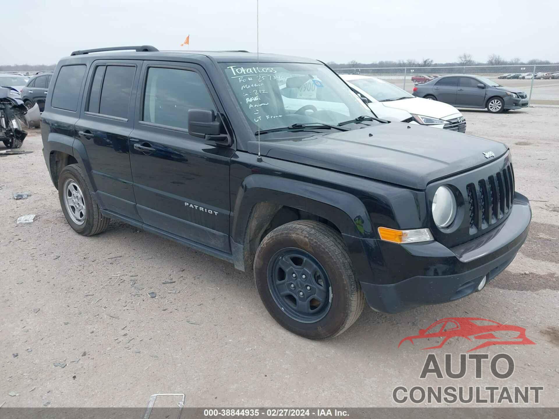 JEEP PATRIOT 2016 - 1C4NJPBB2GD649148