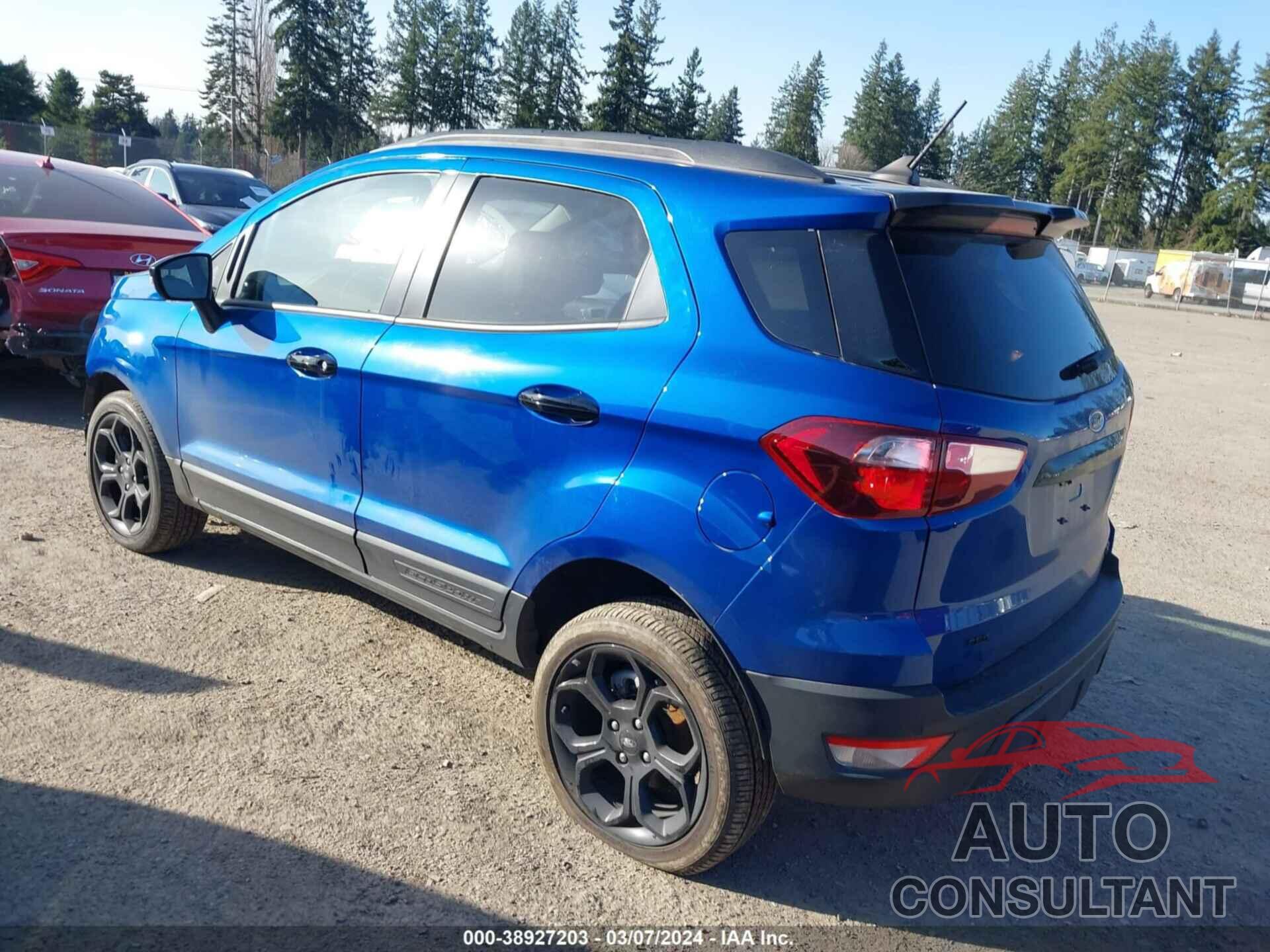 FORD ECOSPORT 2021 - MAJ6S3JL9MC455051