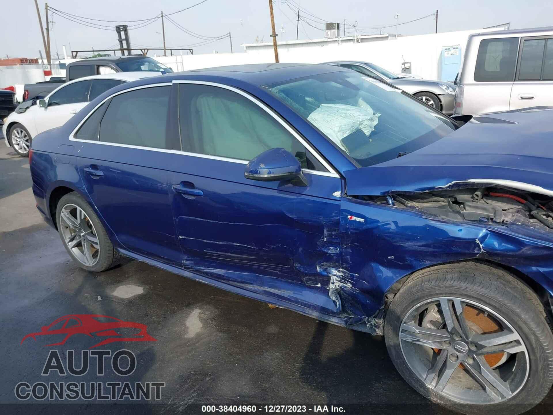 AUDI A4 2017 - WAULMAF41HN036132