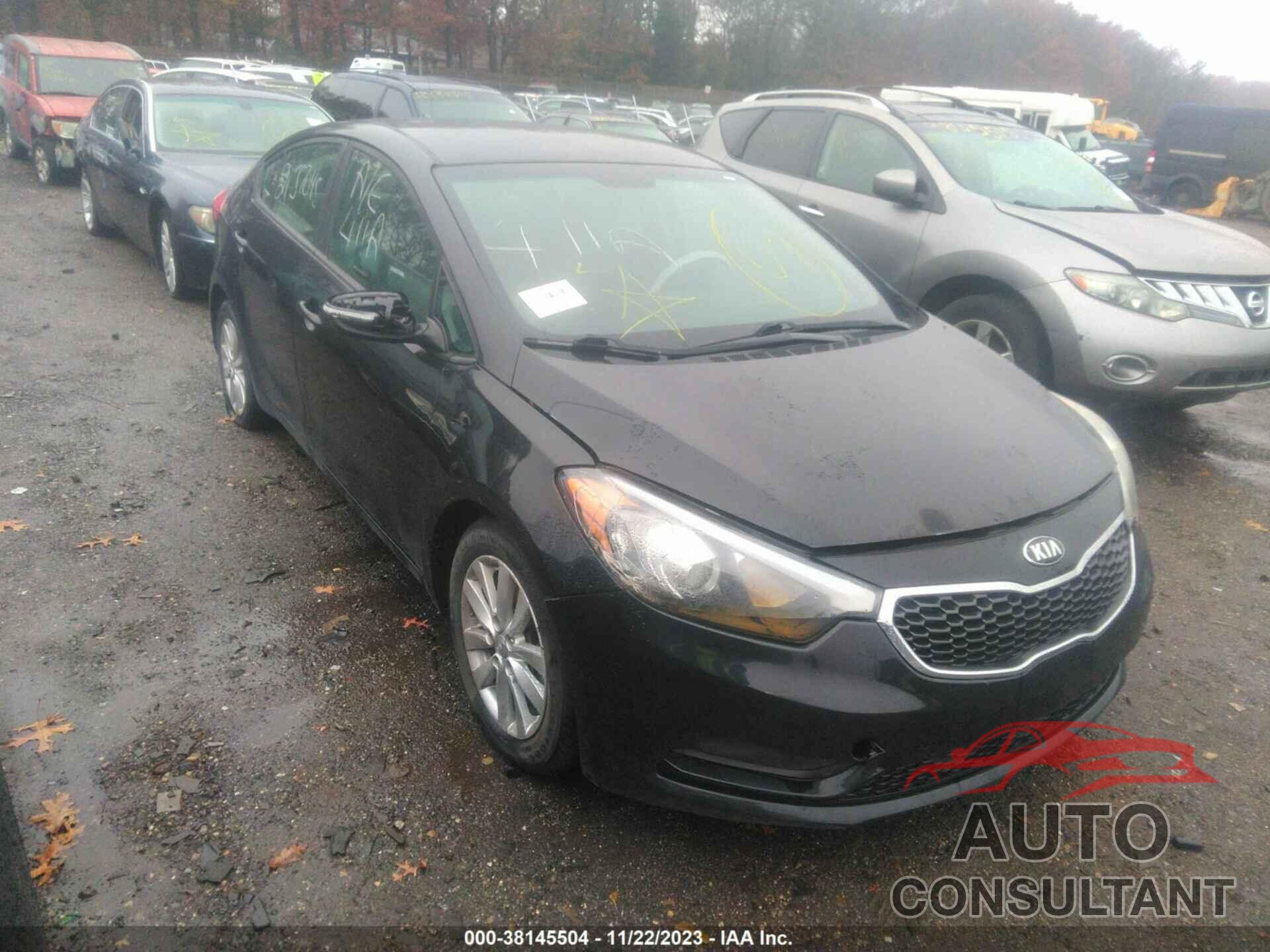 KIA FORTE 2015 - KNAFX4A63F5397681