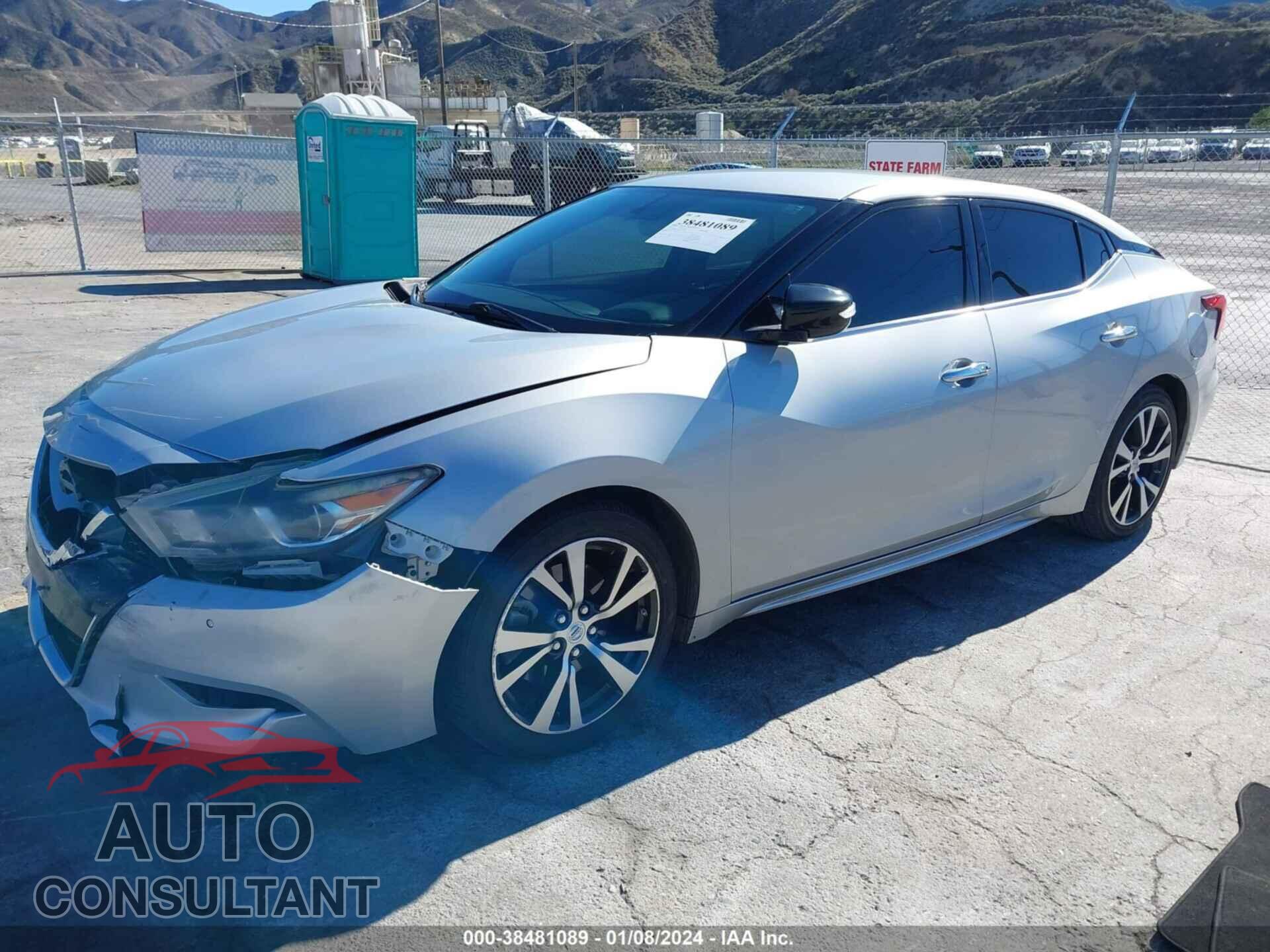 NISSAN MAXIMA 2017 - 1N4AA6AP4HC371081