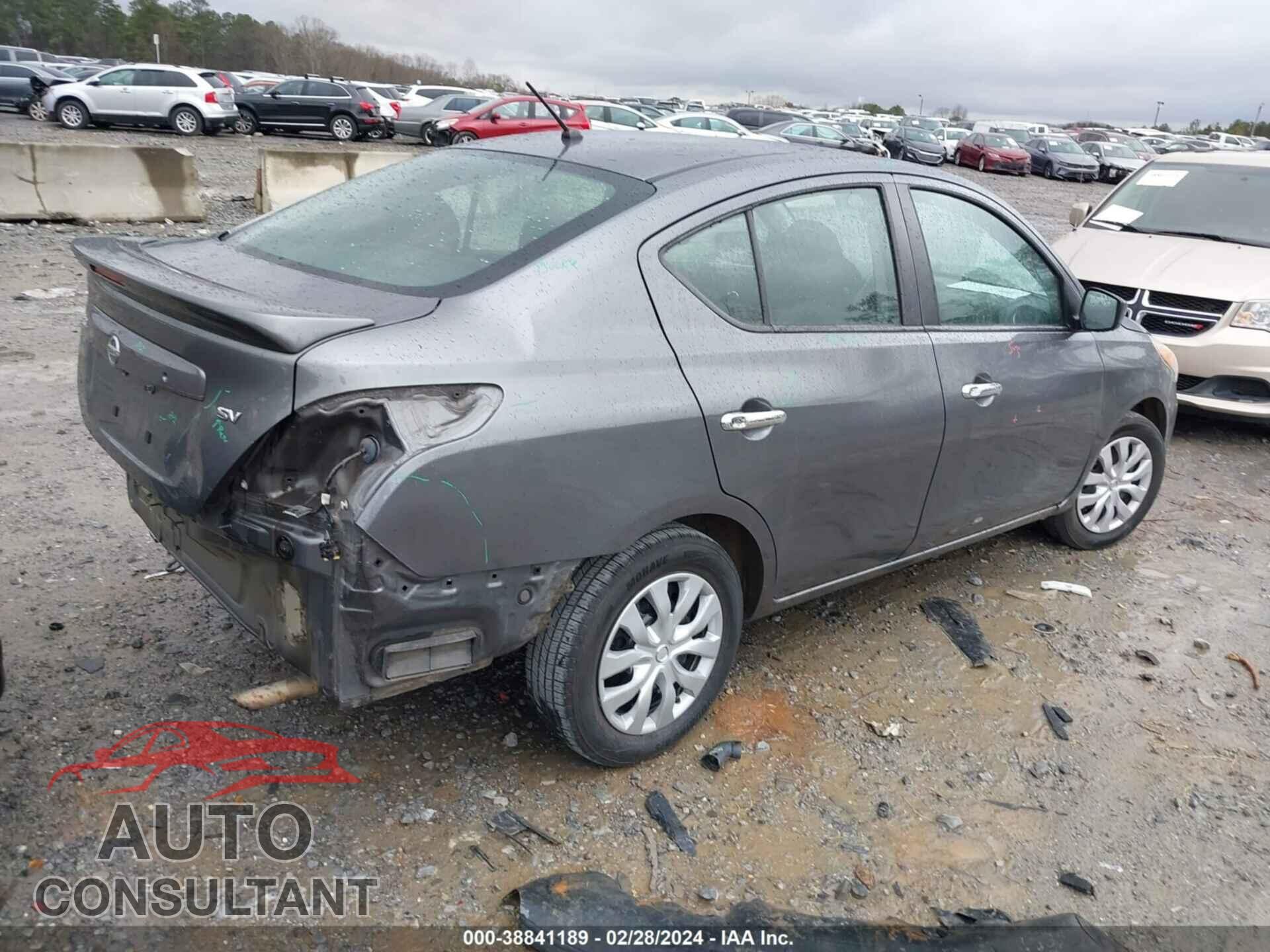 NISSAN VERSA 2017 - 3N1CN7AP4HL845552