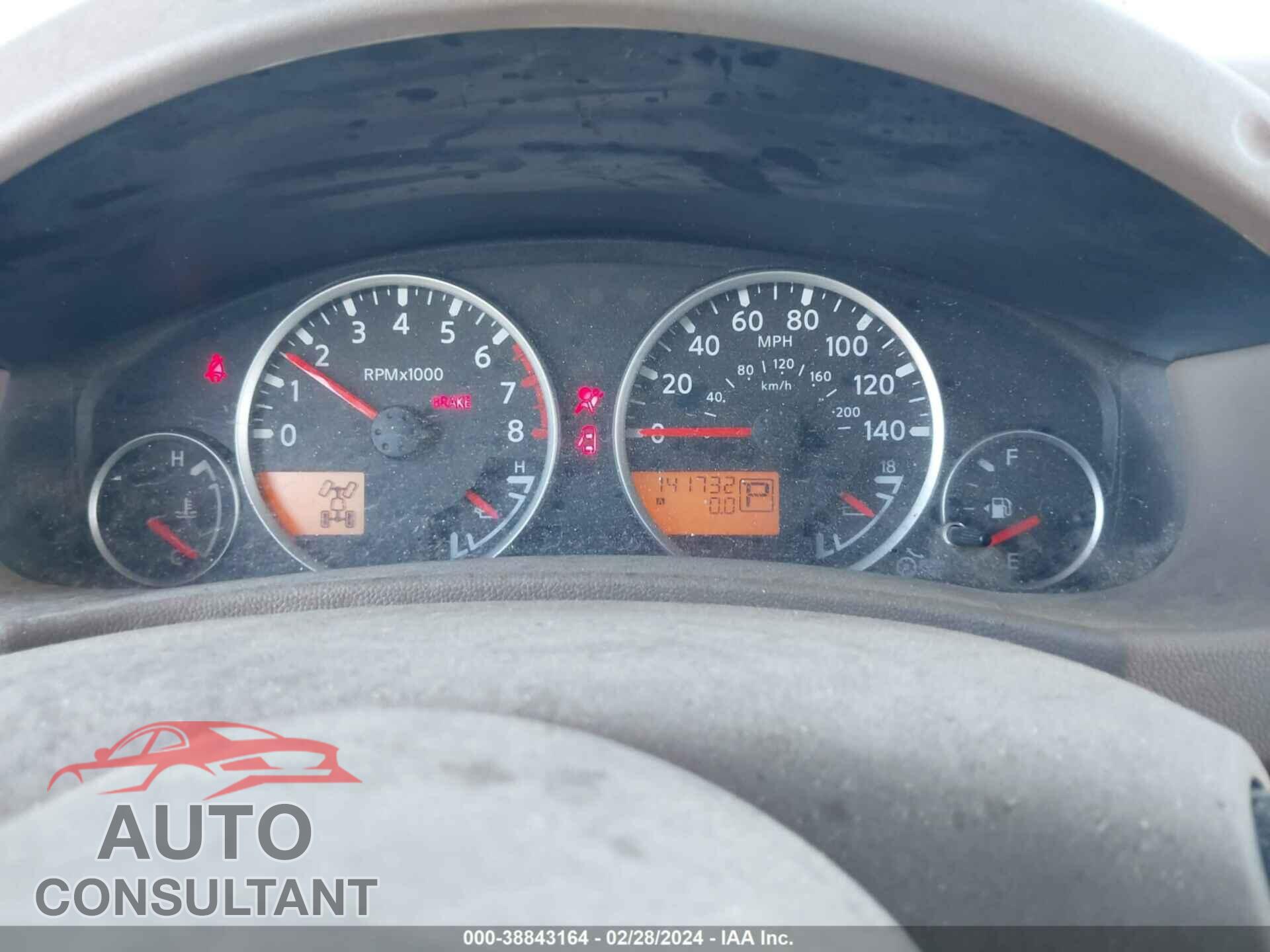 NISSAN FRONTIER 2016 - 1N6AD0EV8GN714420