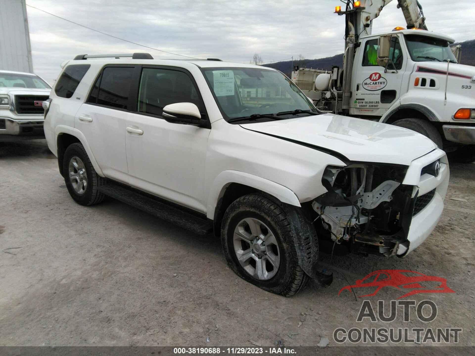 TOYOTA 4RUNNER 2019 - JTEBU5JR0K5675078